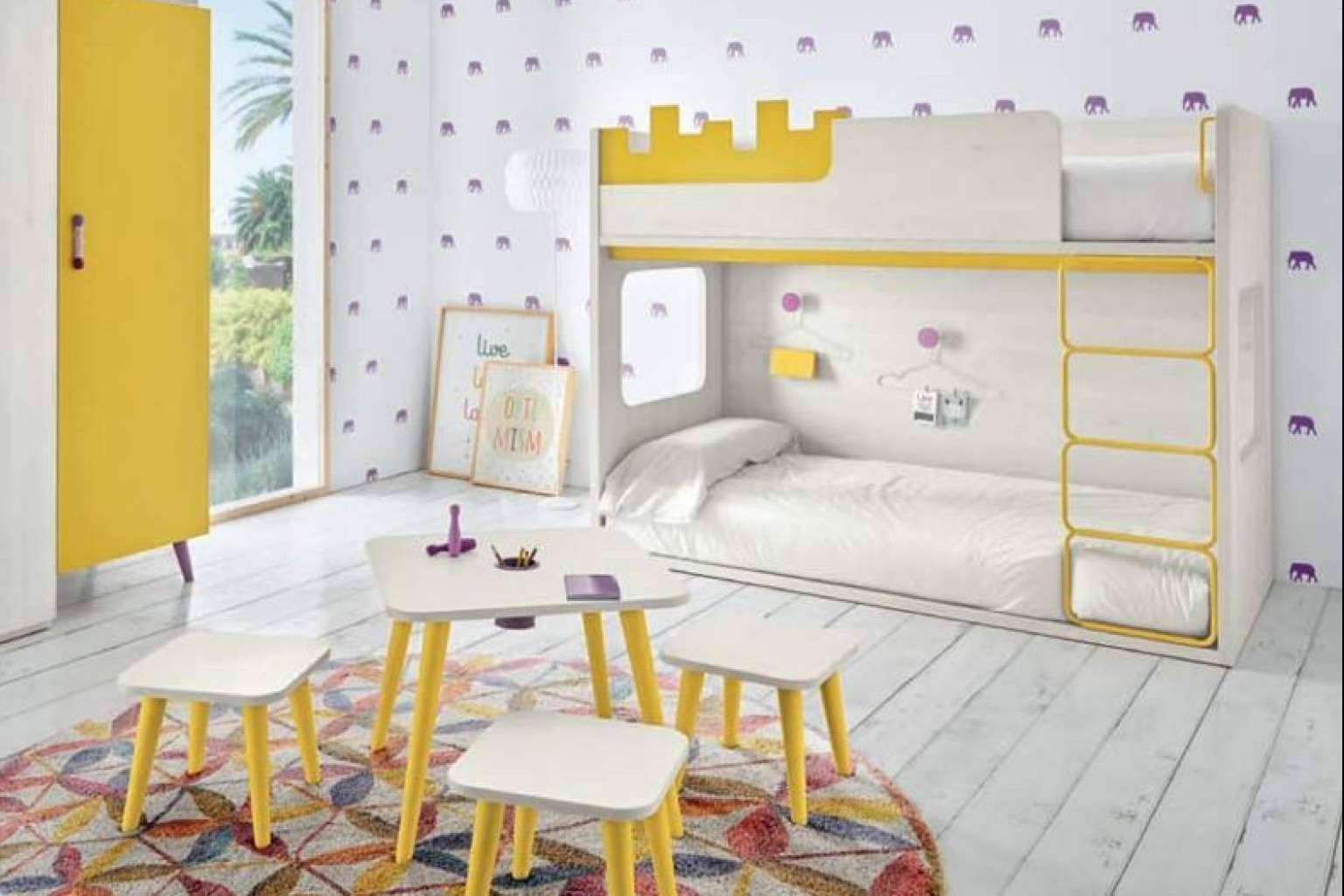Amueblar un dormitorio infantil con la diversidad de diseño que se encuentra en Verde Limón Muebles