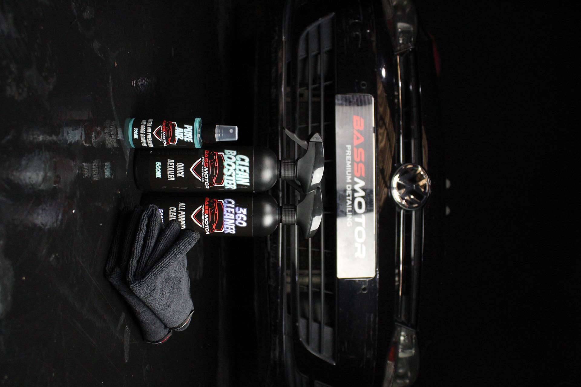 ¿Dónde se pueden encontrar los packs que se necesitan para limpiar el coche? BassMotor