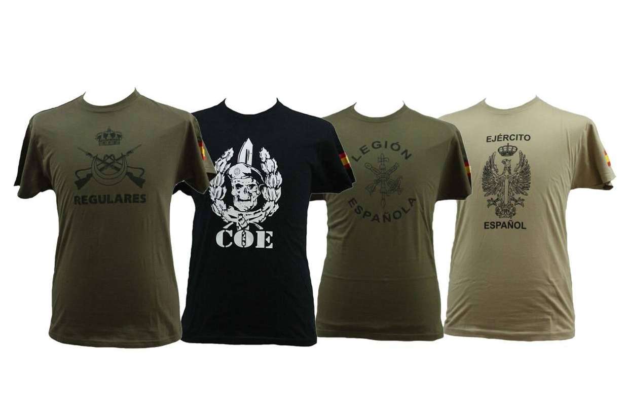 Las camisetas de temática militar de Tienda del Soldado nunca pasan de moda