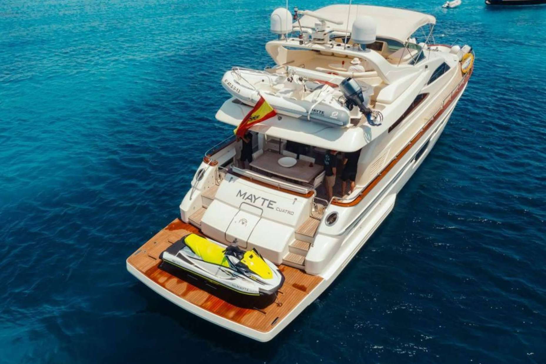 Los servicios de alquiler yates en Ibiza que ofrece Navega por Ibiza