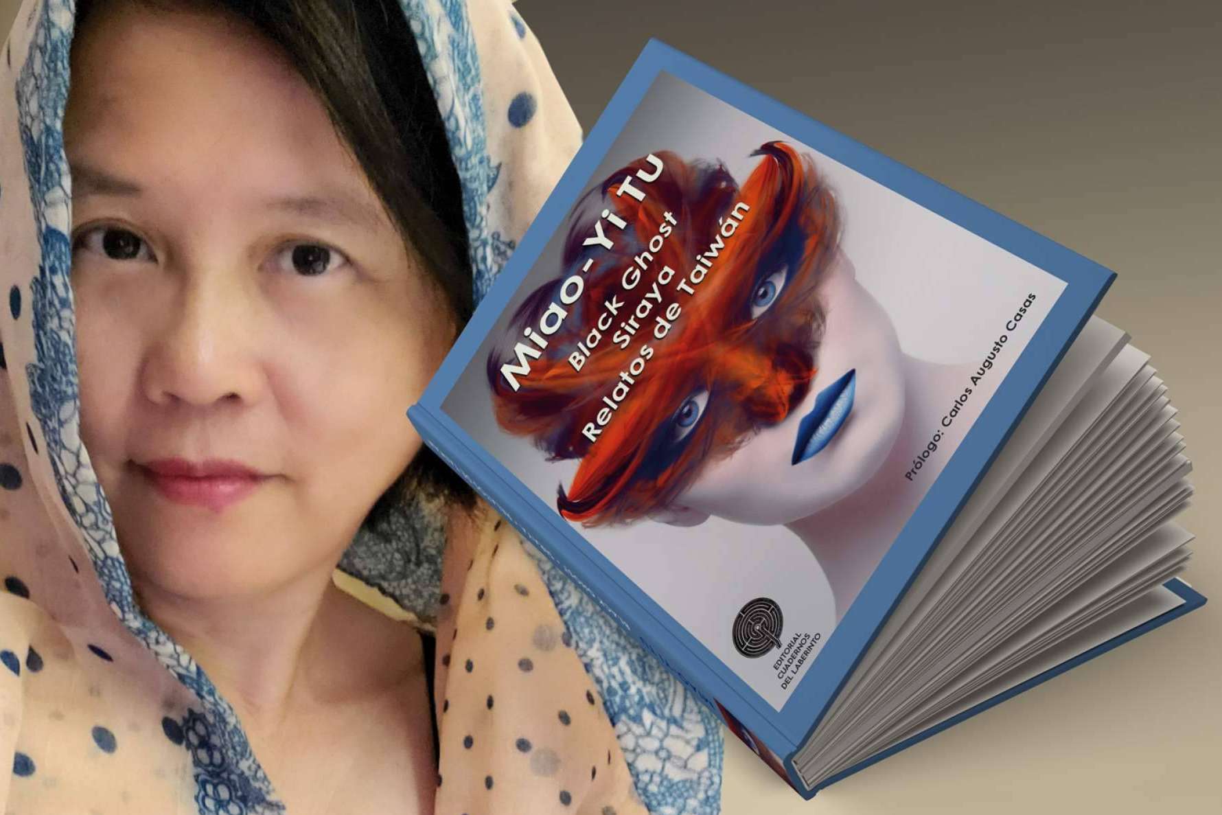Miao-yi Tu estará en la Feria del Libro de Madrid con 'Black Ghost'