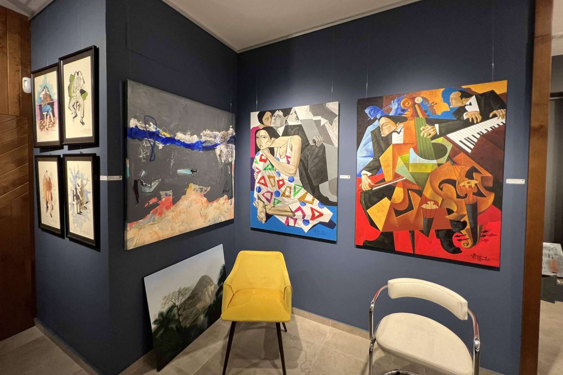 Lanzarote ART Gallery expone grandes obras del artista Alfredo Montaña