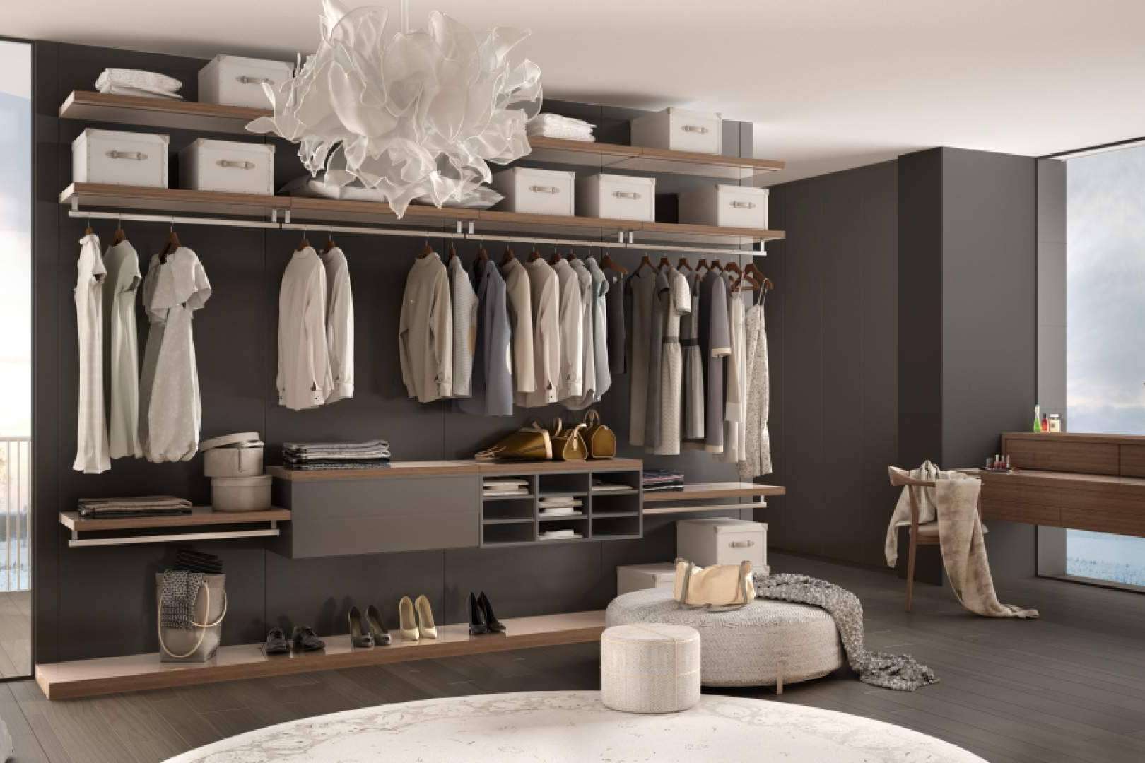 Davinia facilita la organización de armarios y vestidores
