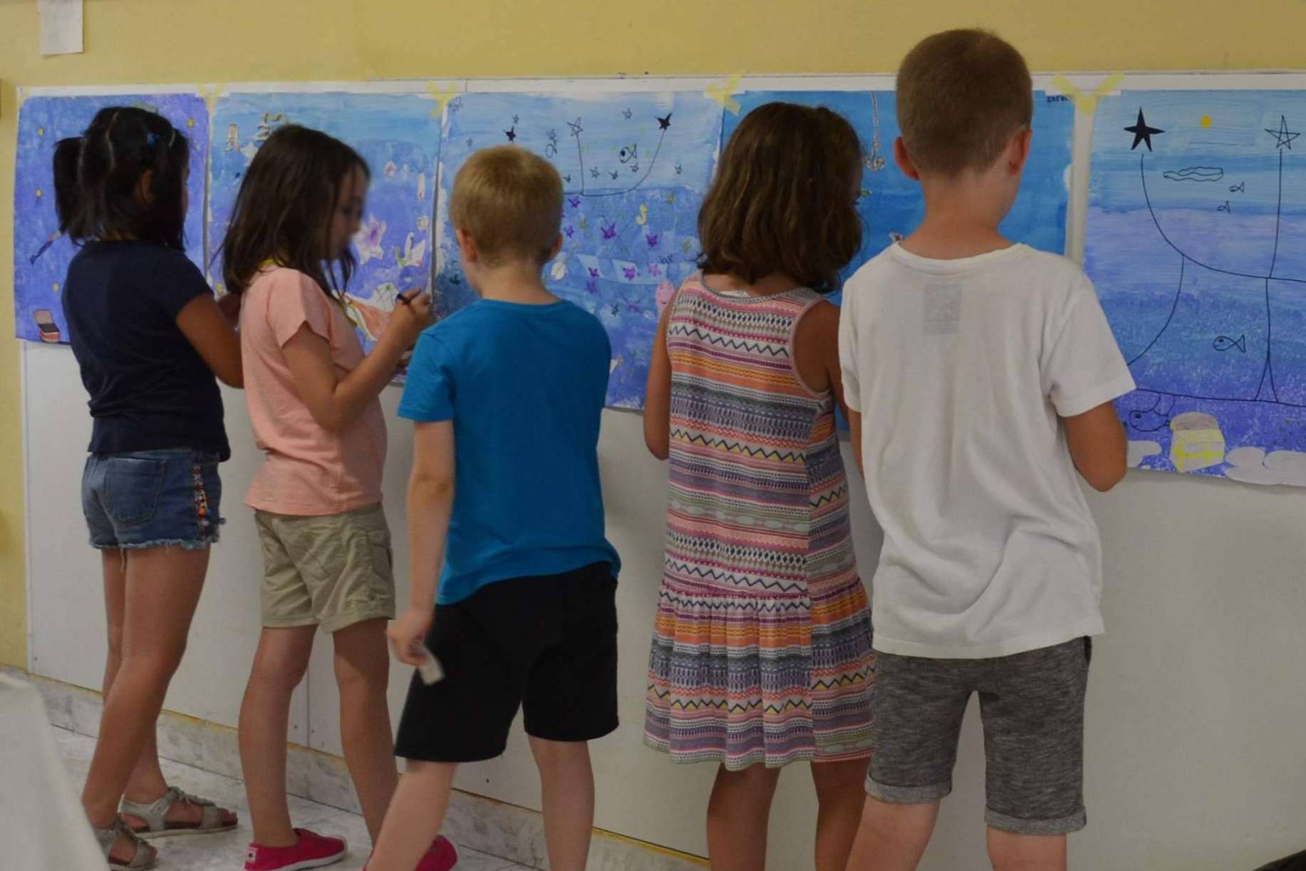 Dentro del programa de fiestas del pamplonés Barrio de San Juan tendrá lugar el concurso infantil en el Taller de Dibujo y Pintura Aceña - Olmedo