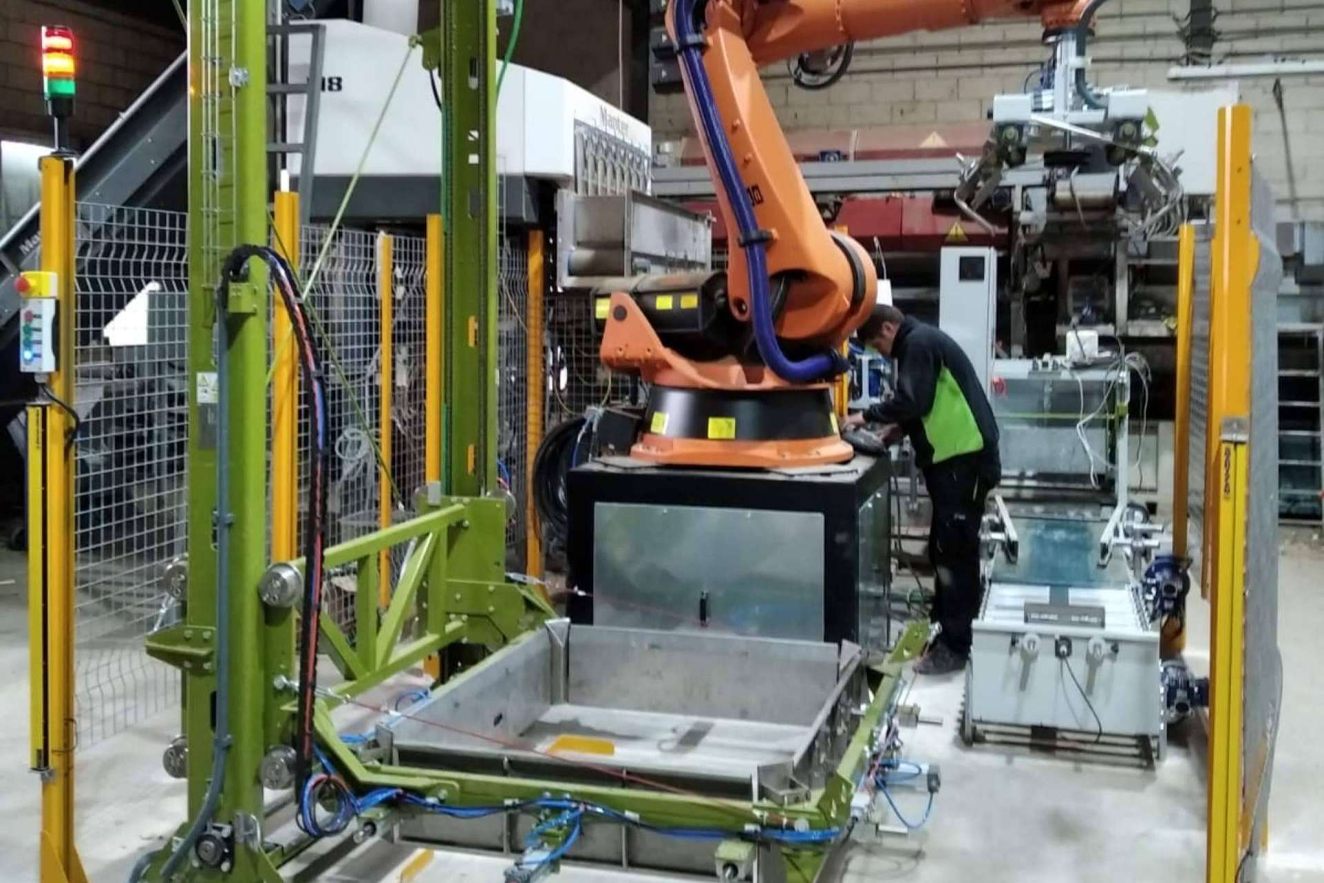 Paletizado automático; eficiencia y seguridad en la gestión industrial