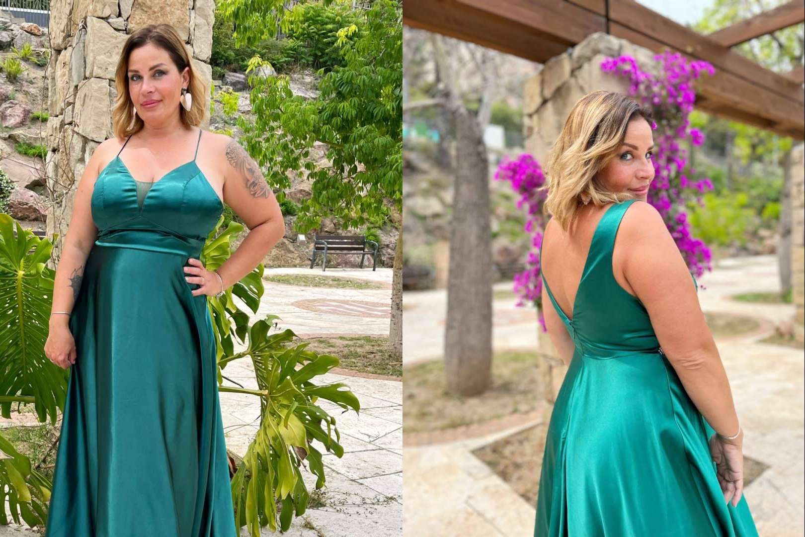 Vestidos de gala largos, disponibles en el catálogo de la firma de moda Vestidos Araya