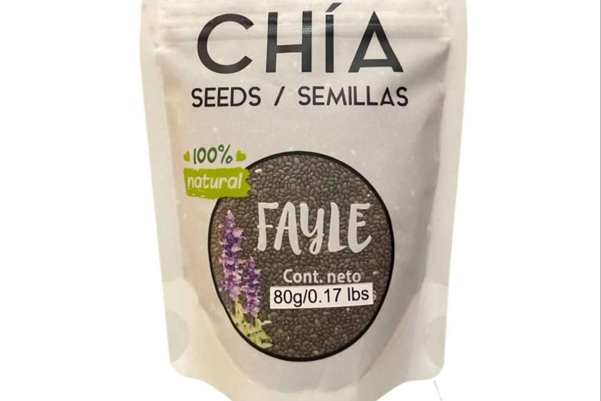 Nuevo paquete de 80 gr. Las semillas de chía y su poder; salud y energía en un formato nuevo