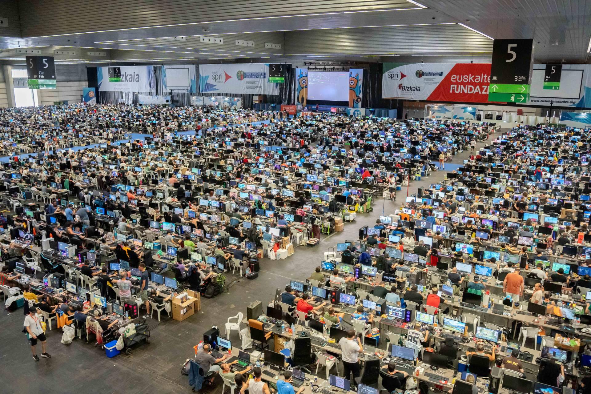 Más de 3.600 ordenadores y más de 4.300 participantes; la Euskal Encounter 31 se cierra con un balance altamente positivo