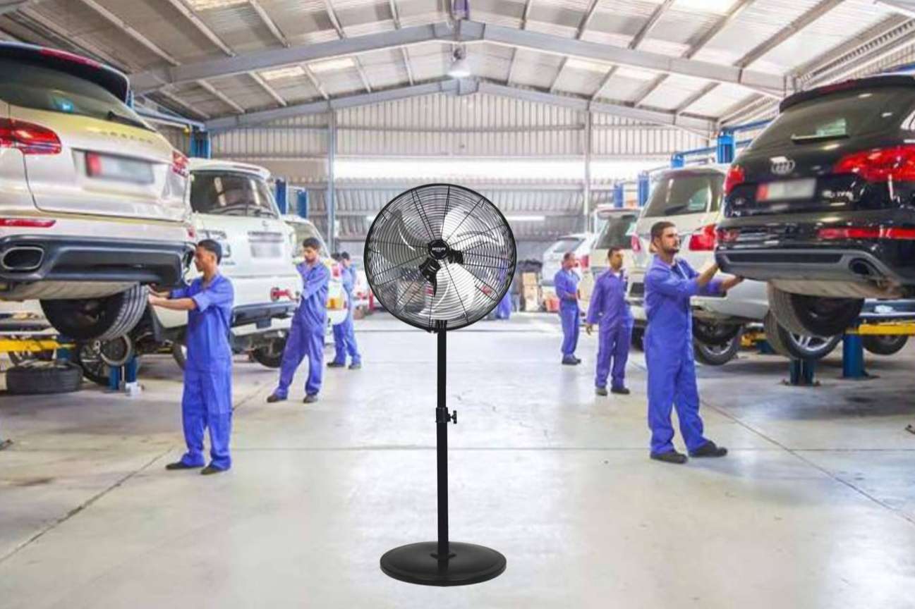 Refrescarse ante el calor del verano con los ventiladores industriales de bajo consumo de Bastilipo