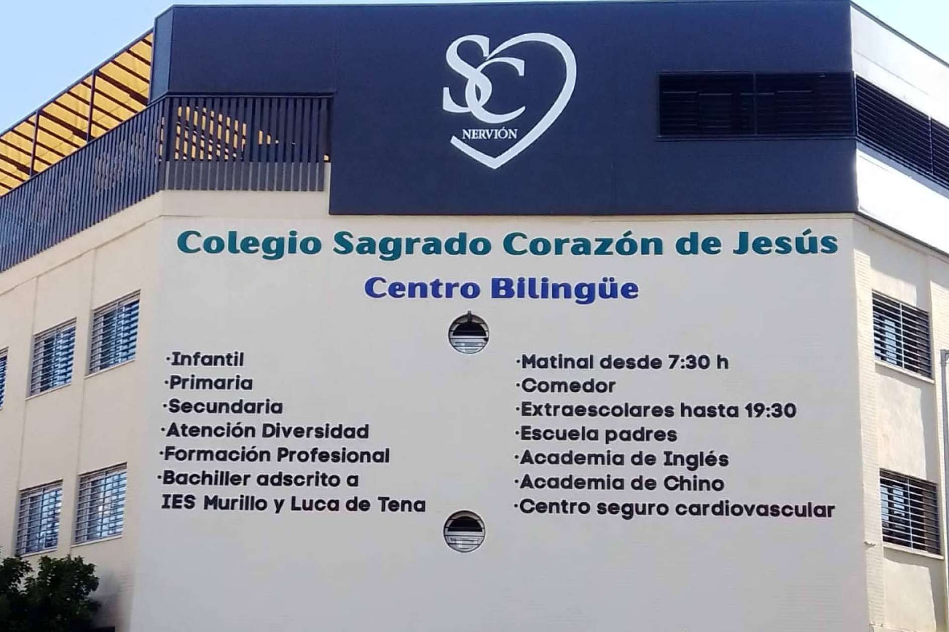 La apuesta por la educación bilingüe y de calidad del Colegio Sagrado Corazón de Nervión de Sevilla