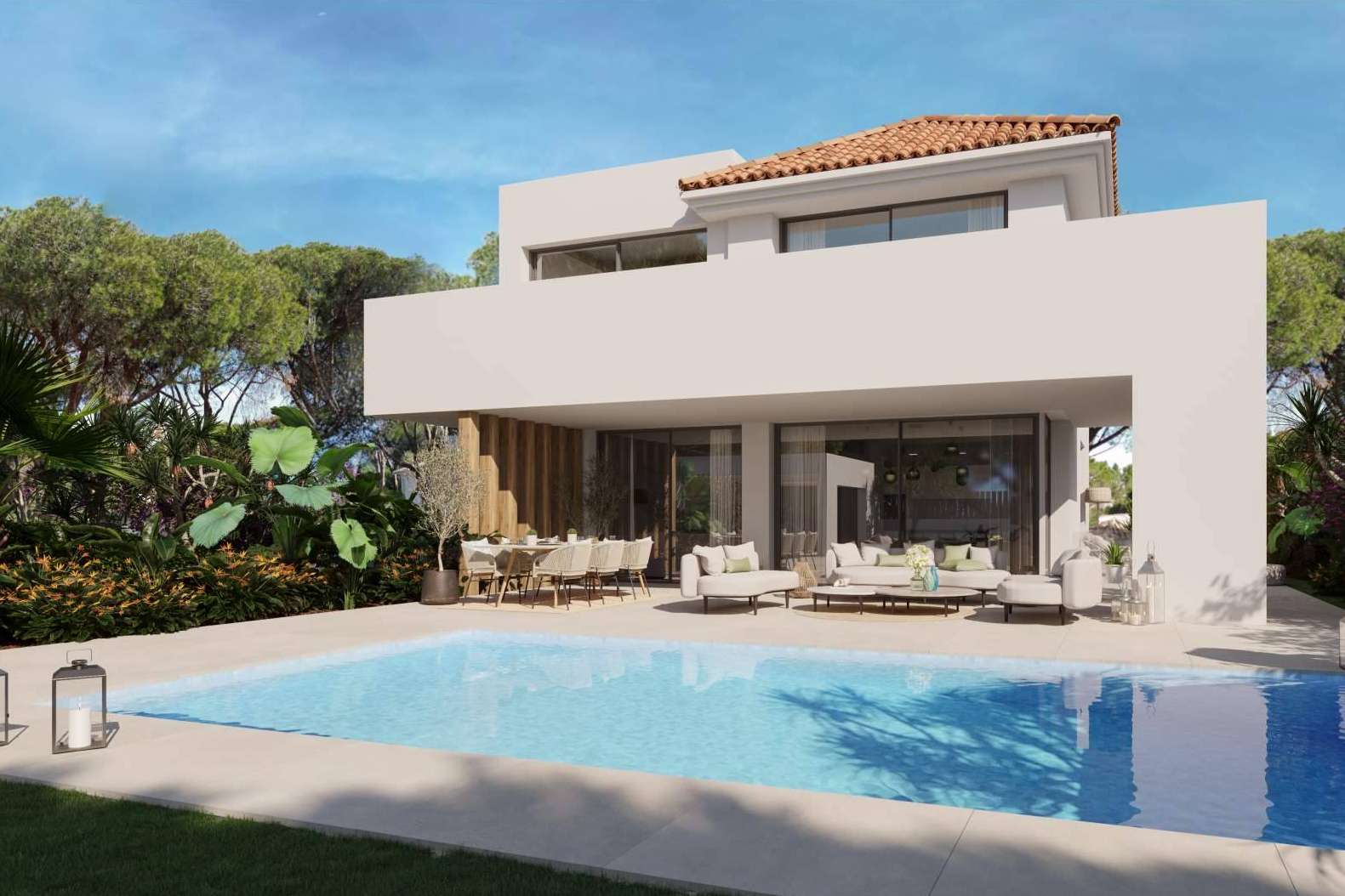 Lujo y tranquilidad, cerca de todo, es lo que ofrecen las nuevas villas en Calahonda de Nomad Realty