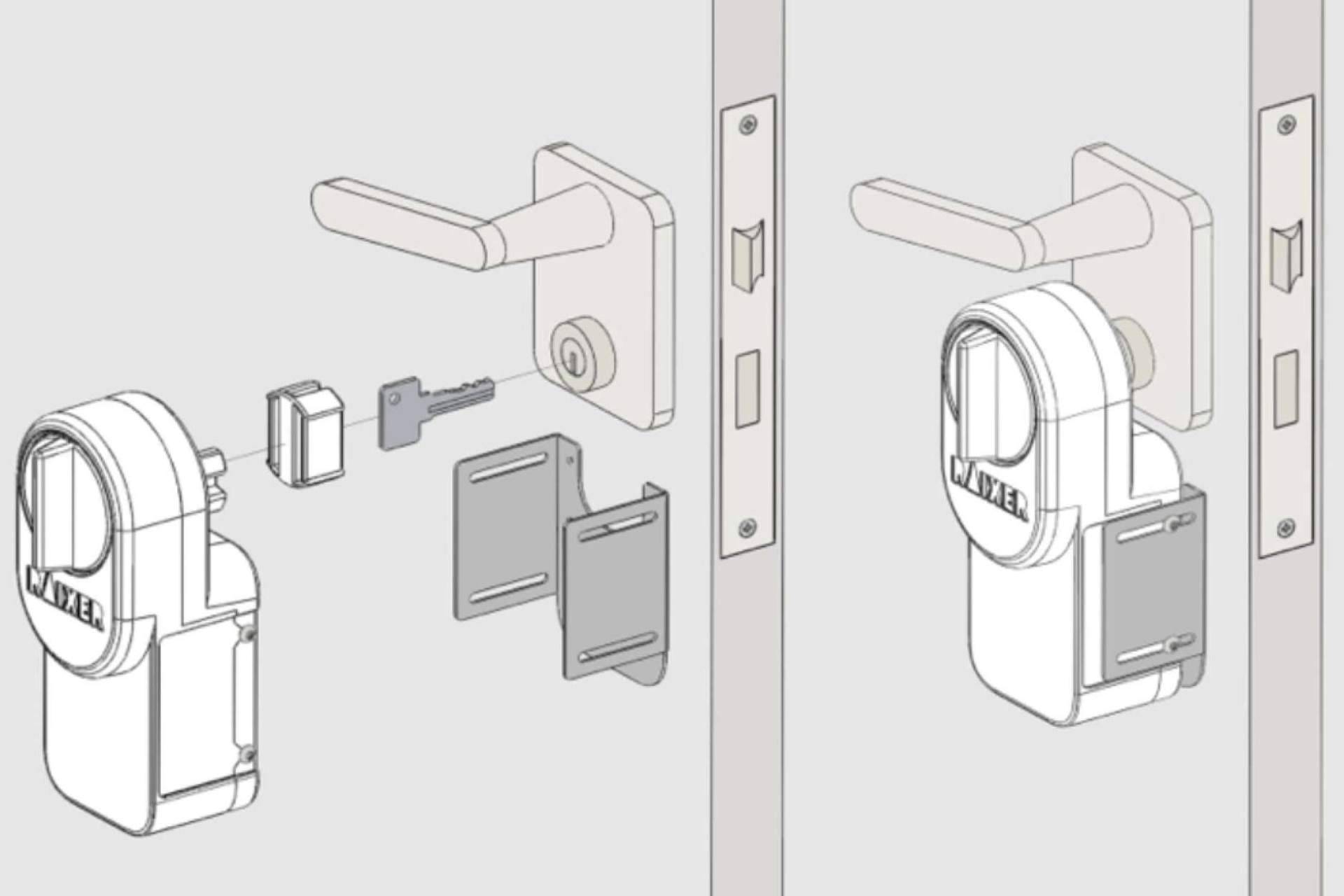 Raixer Gyro, una cerradura inteligente para gestionar los accesos en tiempo real