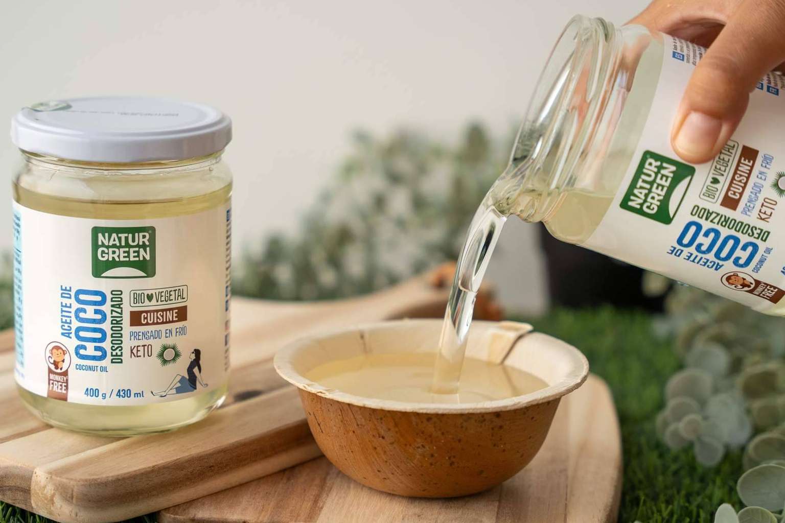 Con los productos NaturGreen, alimentación sostenible y libre de gluten