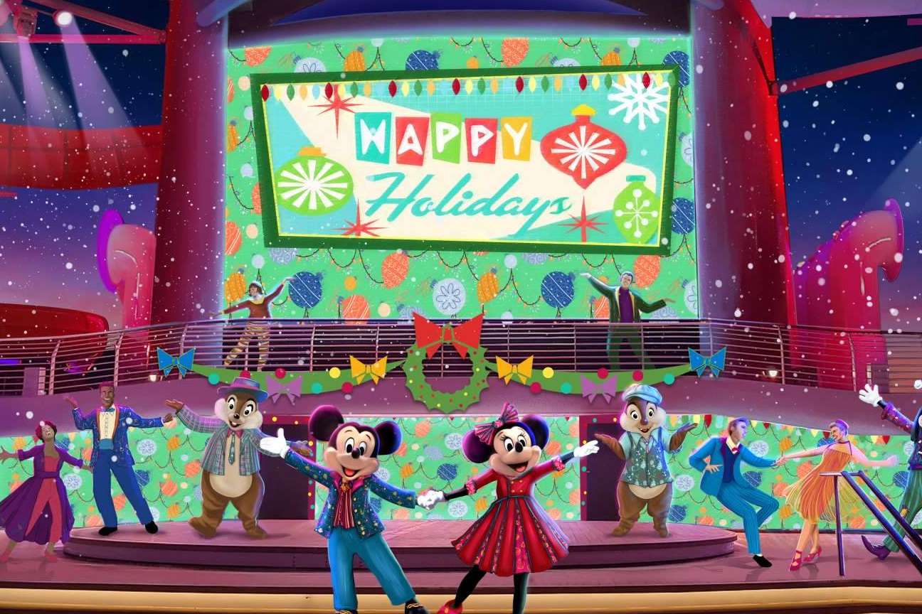 Diversión y magia en los cruceros navideños y de Halloween de Disney Cruise Line