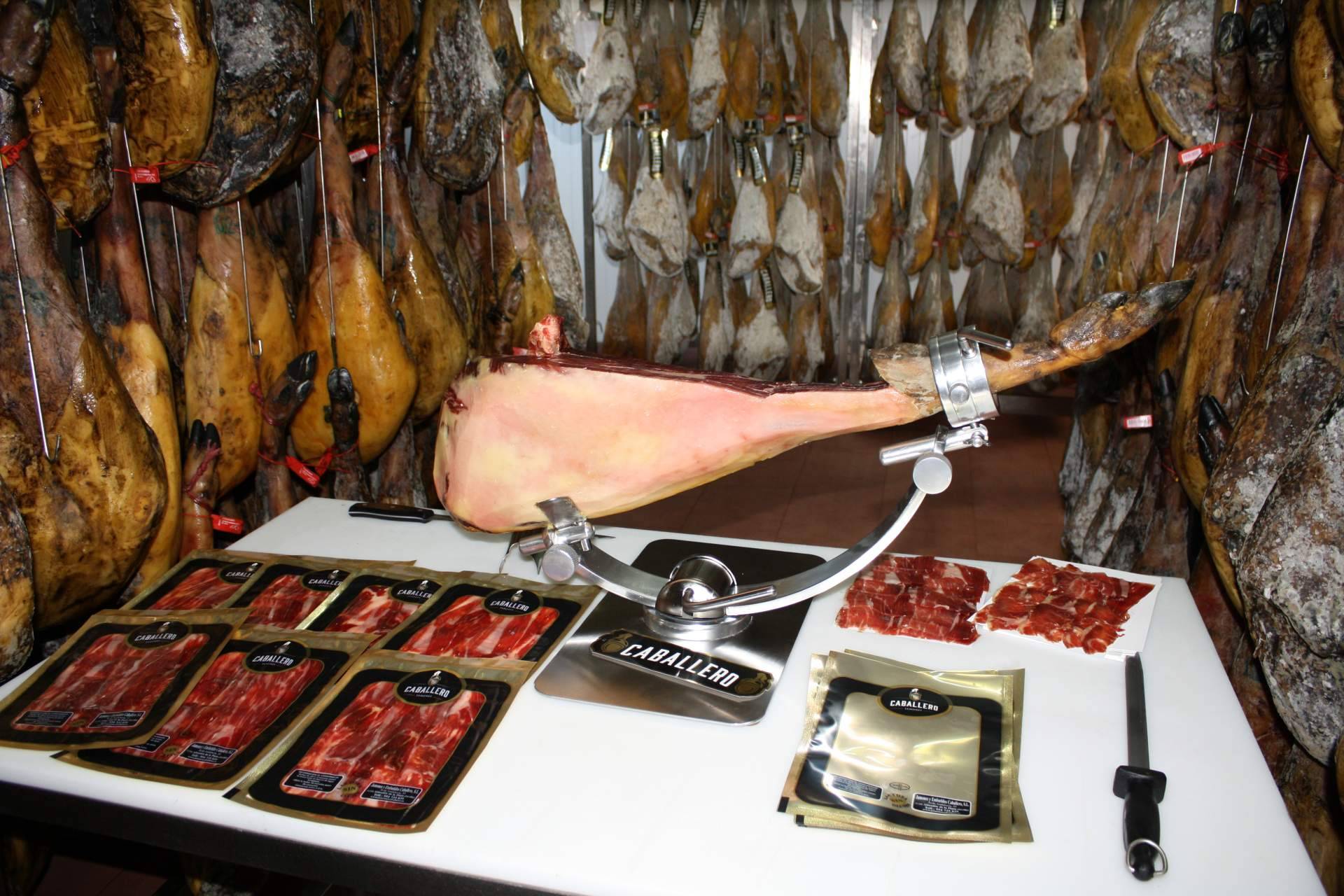 La calidad de los jamones de Jamones Caballero