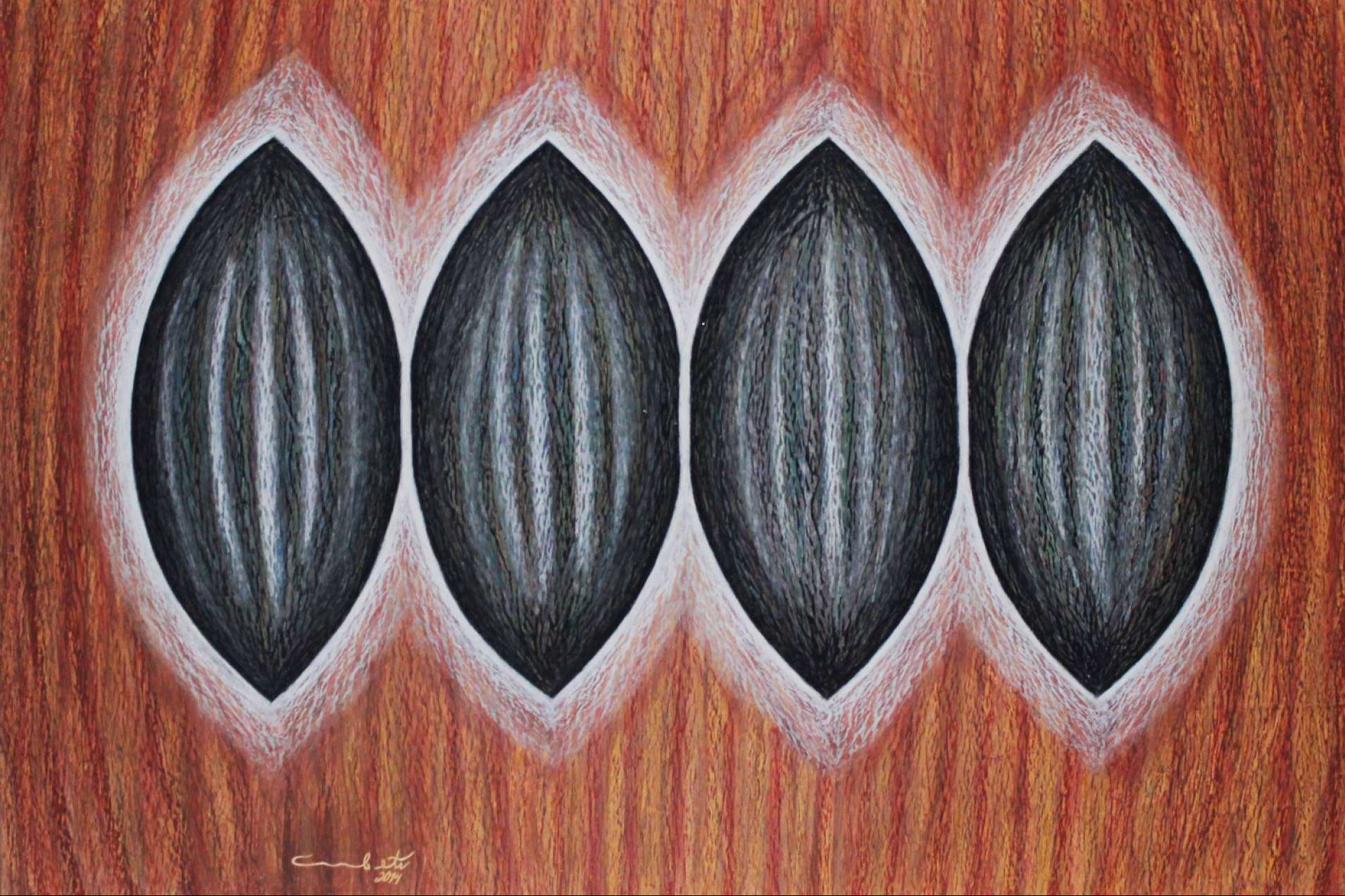 ¿Cómo ha sido la transición del pastel al óleo hacia la escultura de Jecob Corbet?