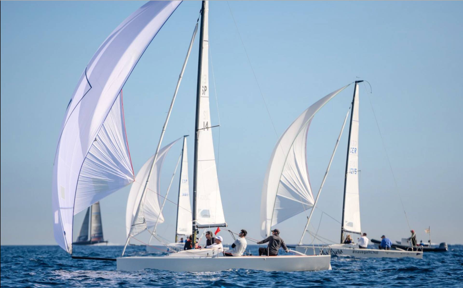 El ganador de la 2ª serie invernal de J70 en Barcelona, el HangTen - Hermanos Berga