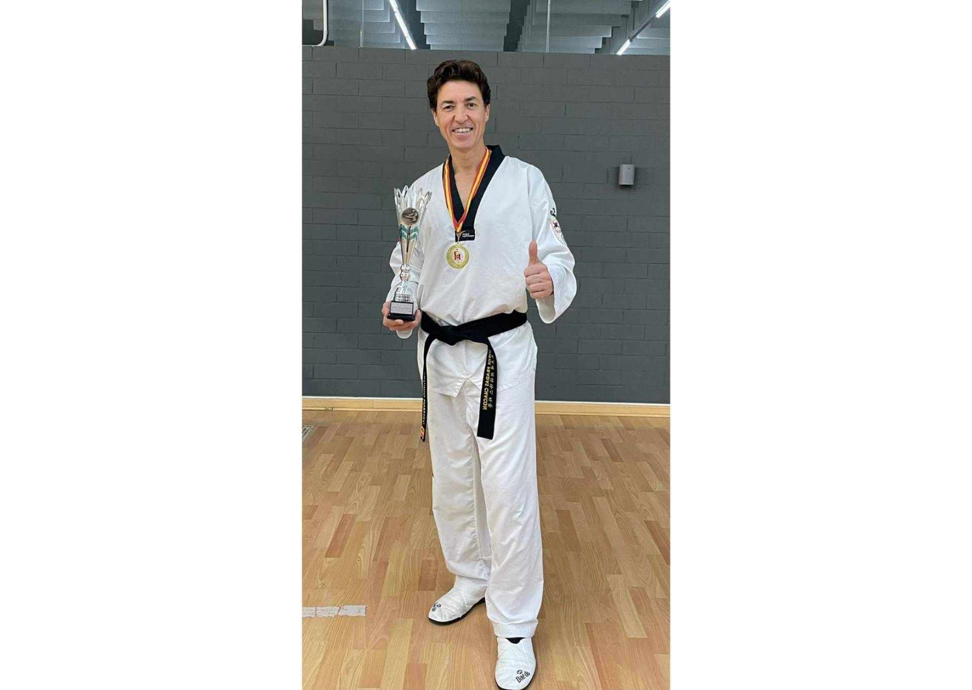 Nueva conquista del campeón de España de Taekwondo 2023, Jorge Pradas
