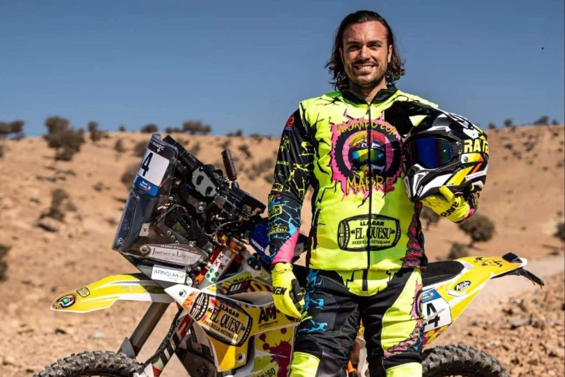Practicar motocross y enduro con ropa personalizada