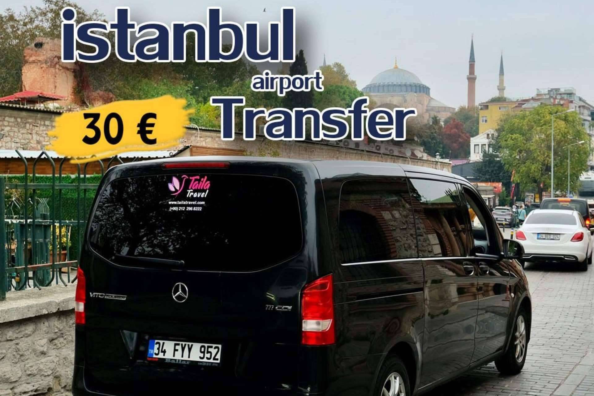 Airport transfer in Istanbul, con la empresa Rento Airport Transfer