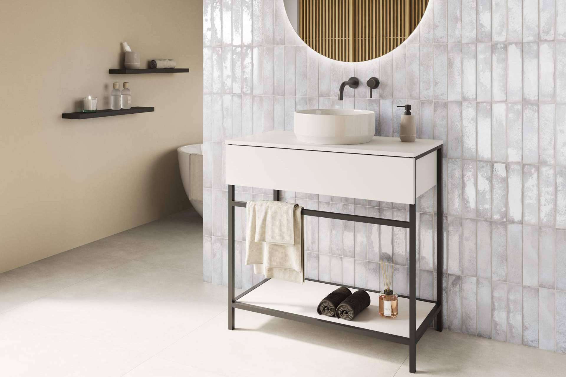 El amplio catálogo de muebles para el baño de Mamparas Blau