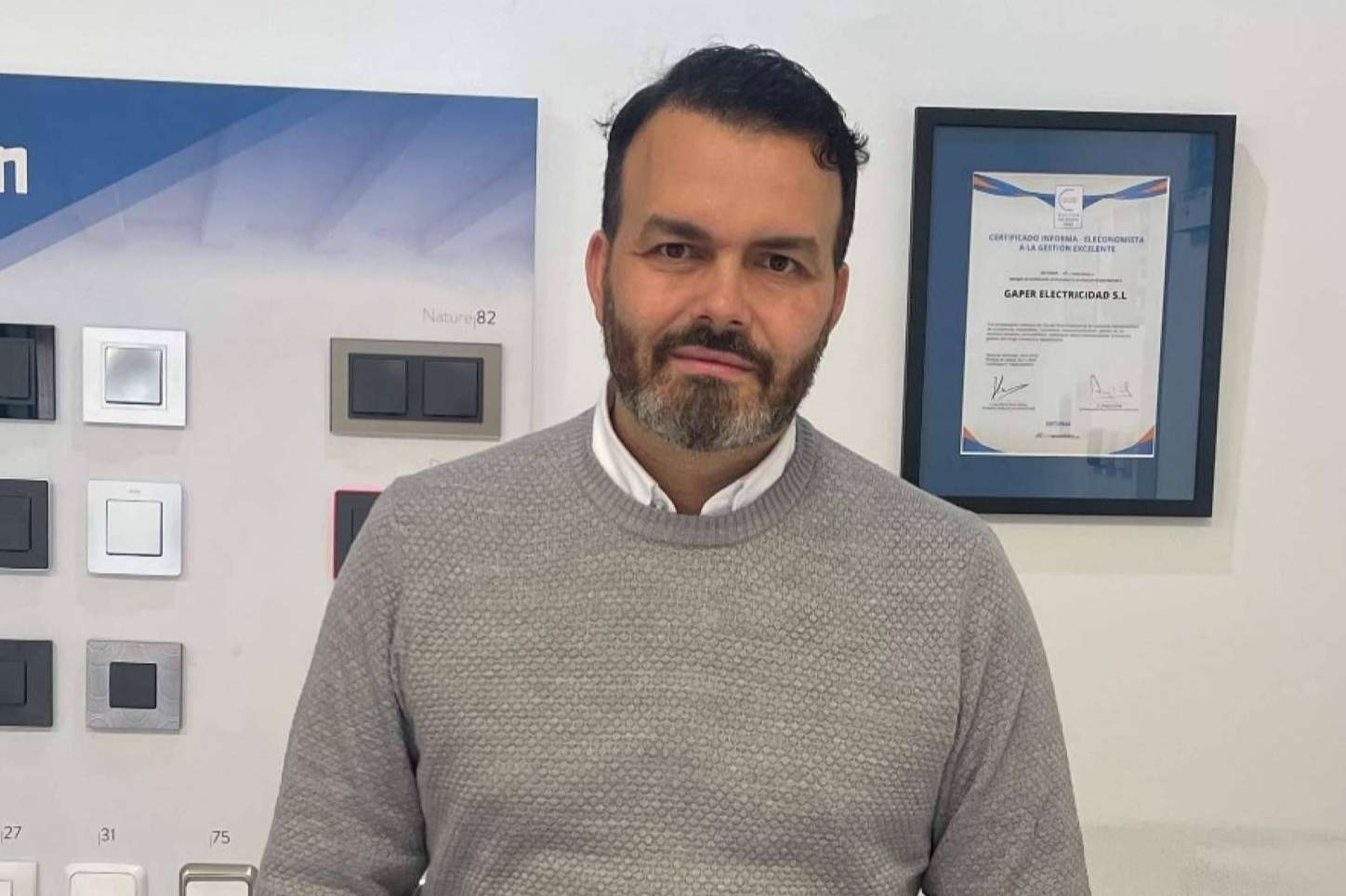 El premio excelencia empresarial ha sido dado a GaperElectricidad.es