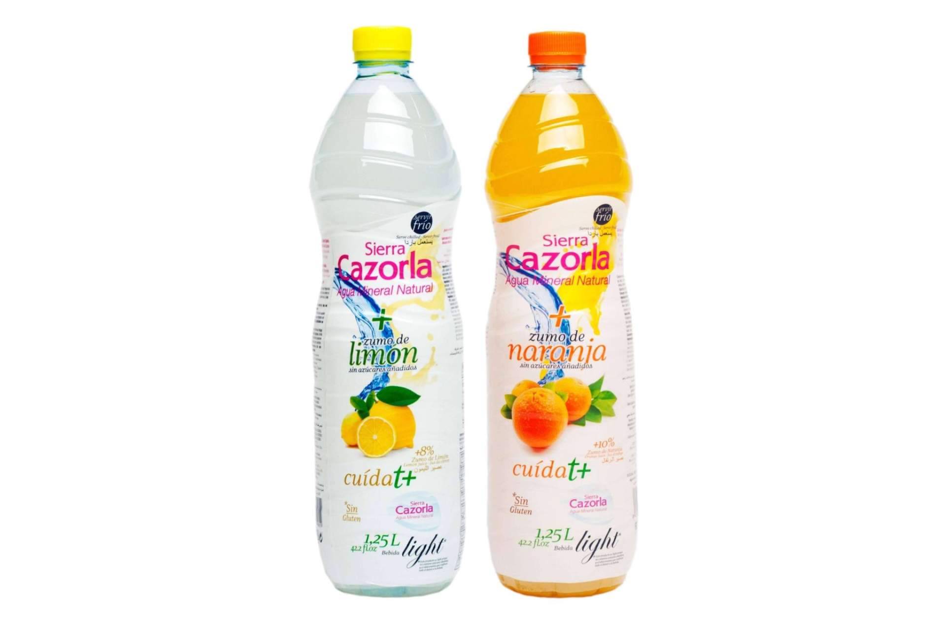 Nuevos refrescos de Agua Sierra Cazorla