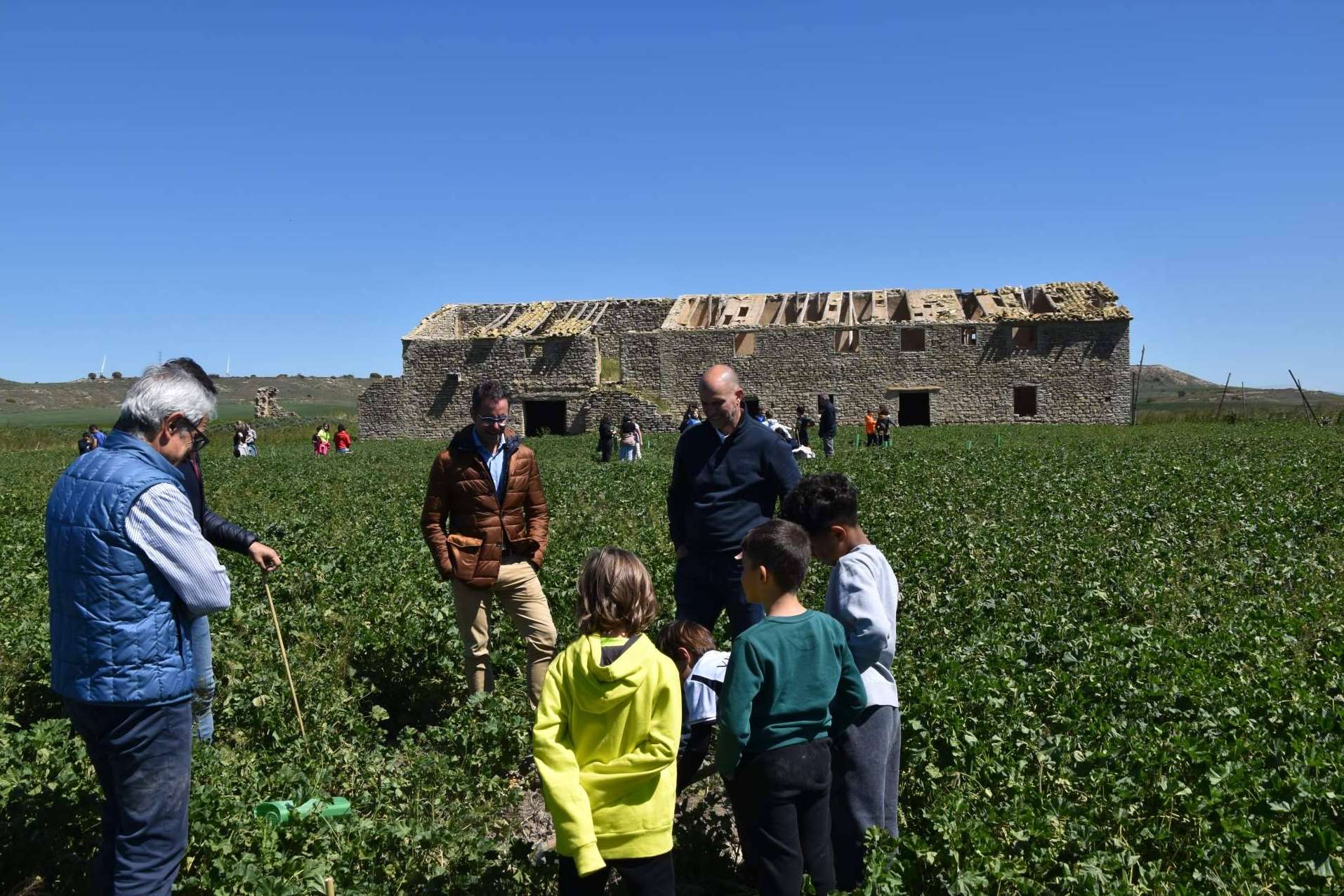 El 8º bosque de ICT Ibérica y Fundación Alcoraz llega a Almudévar