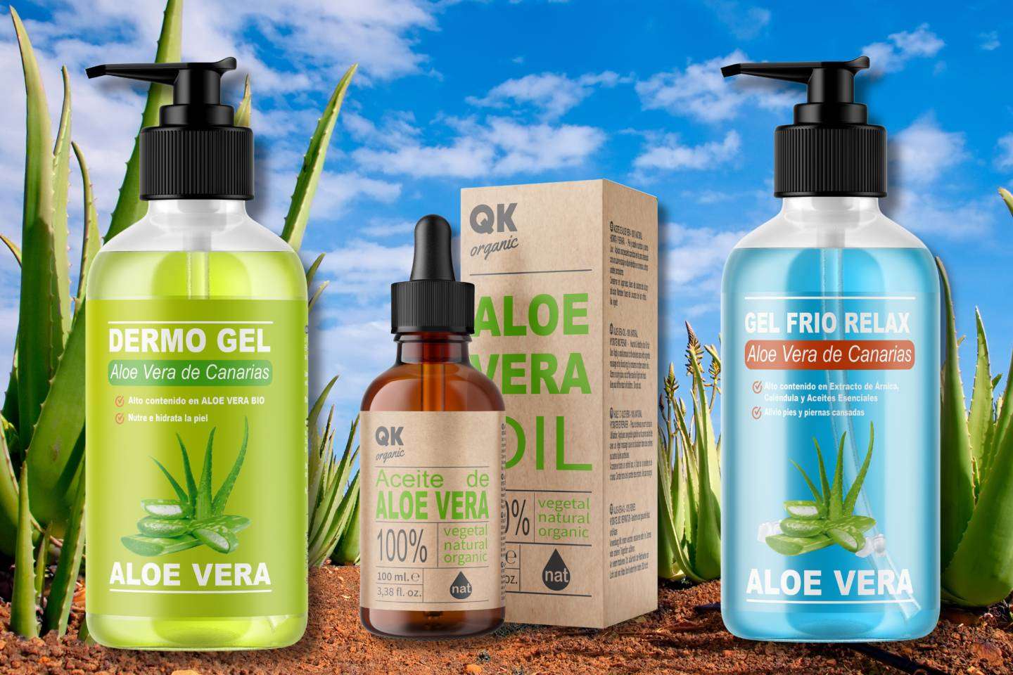 El uso del aloe vera en cosmética y sus propiedades, por QKnatur
