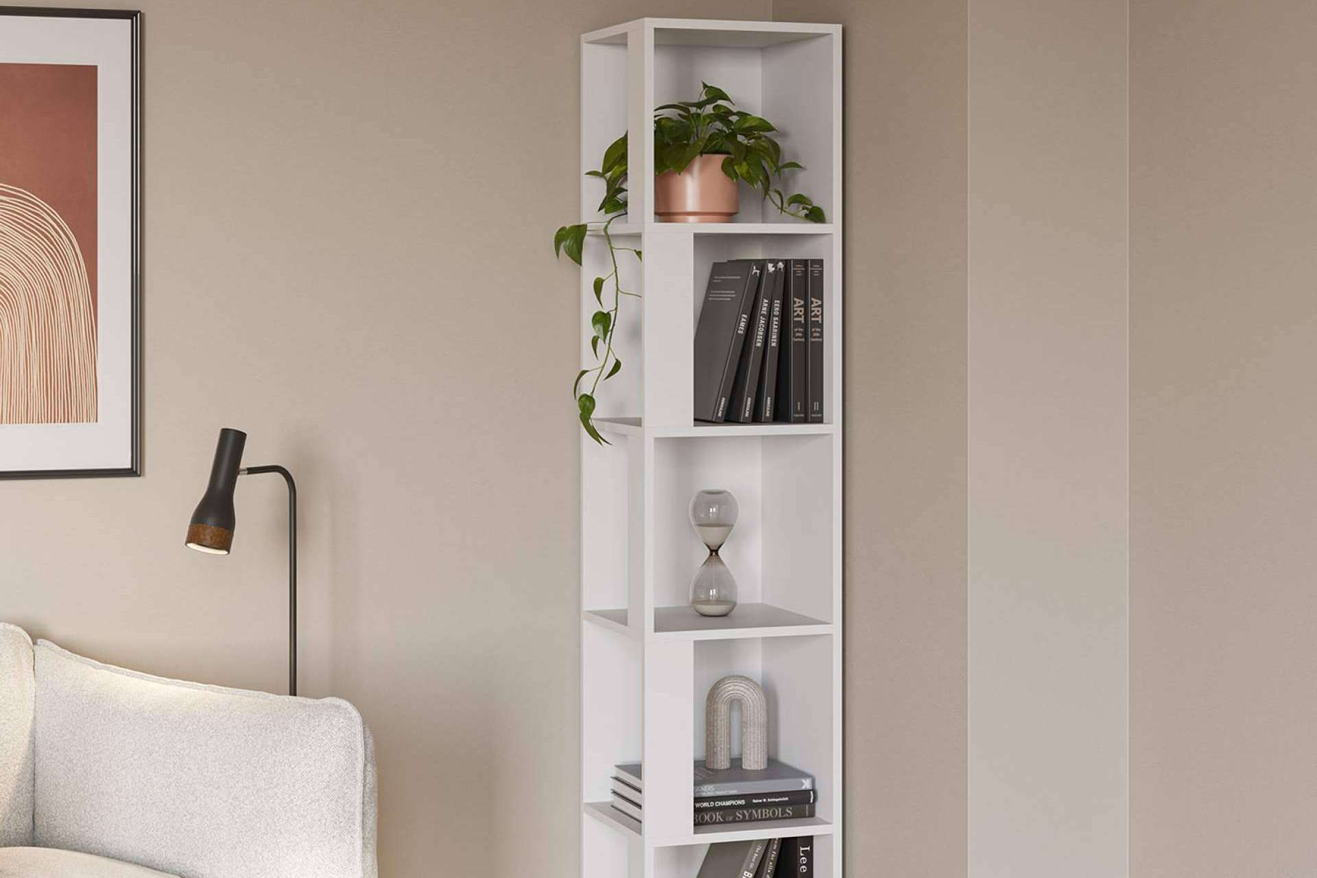 Optimizar el espacio de lectura con las estanterías librerías de Topmueble