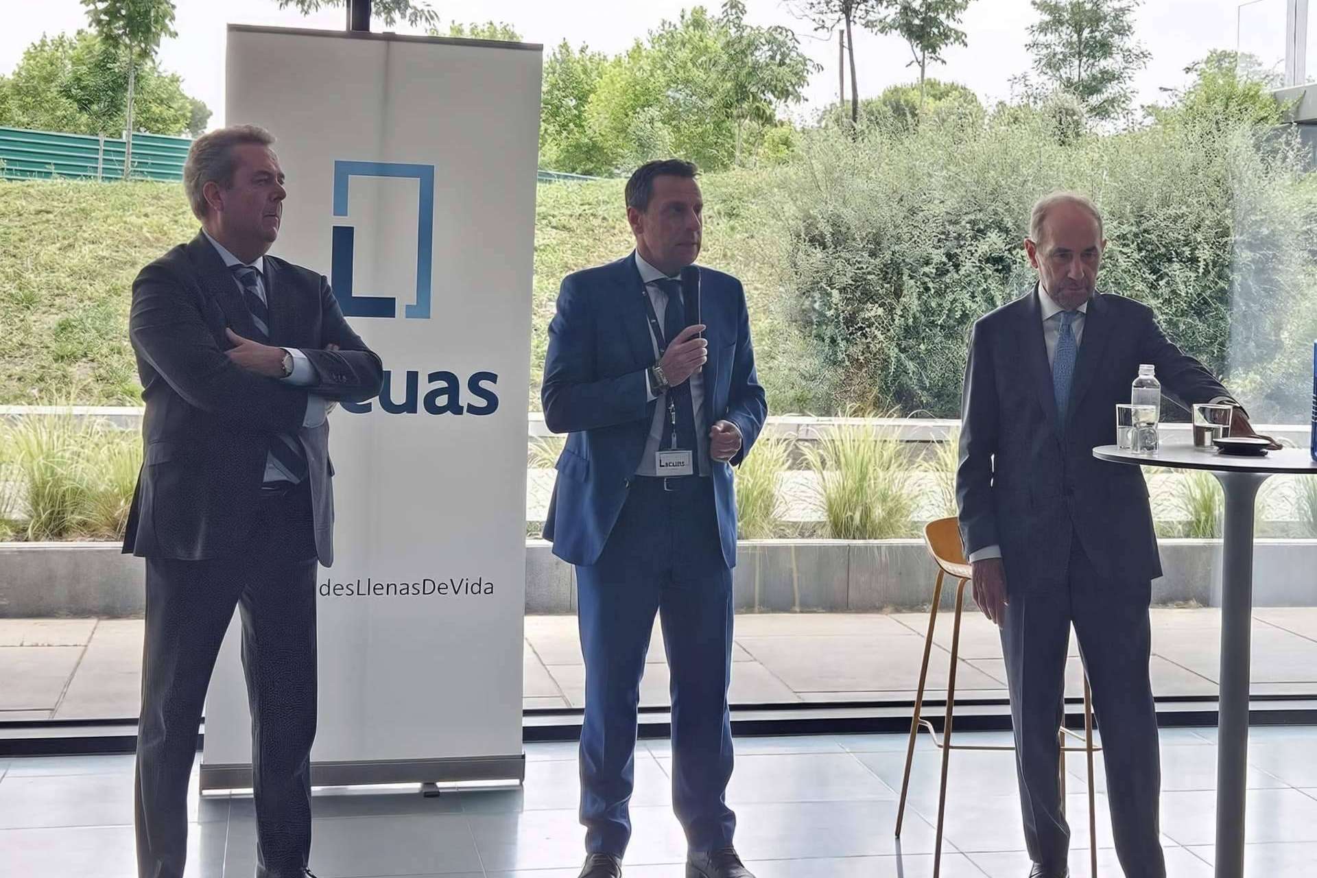 Joaquín Molpeceres presenta a Eduardo Rojas Martín como nuevo Consejero Delegado de Licuas S.A.