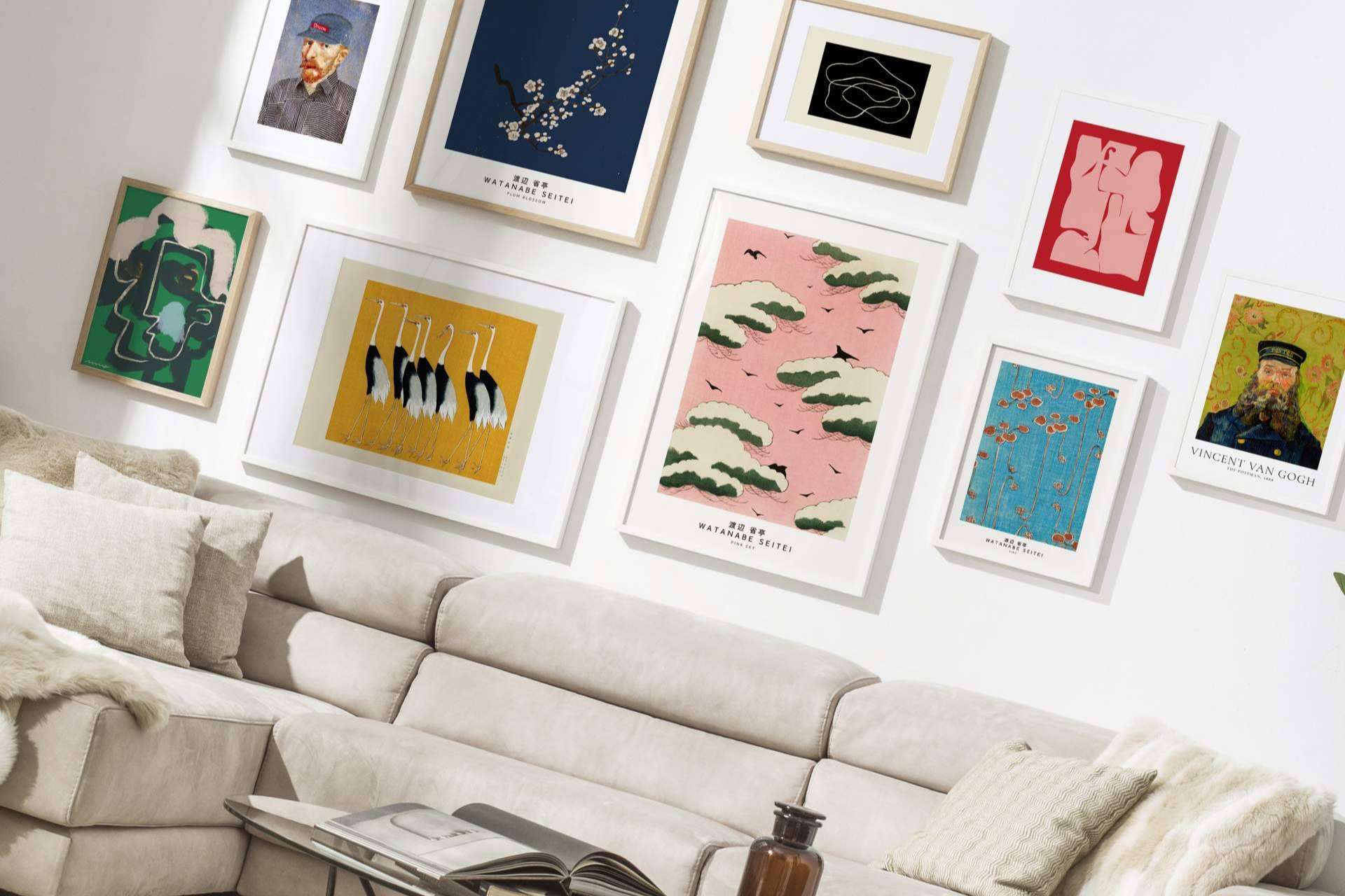 Artesta exhibe las principales tendencias y estilos de pósters y láminas favoritas de las influencers