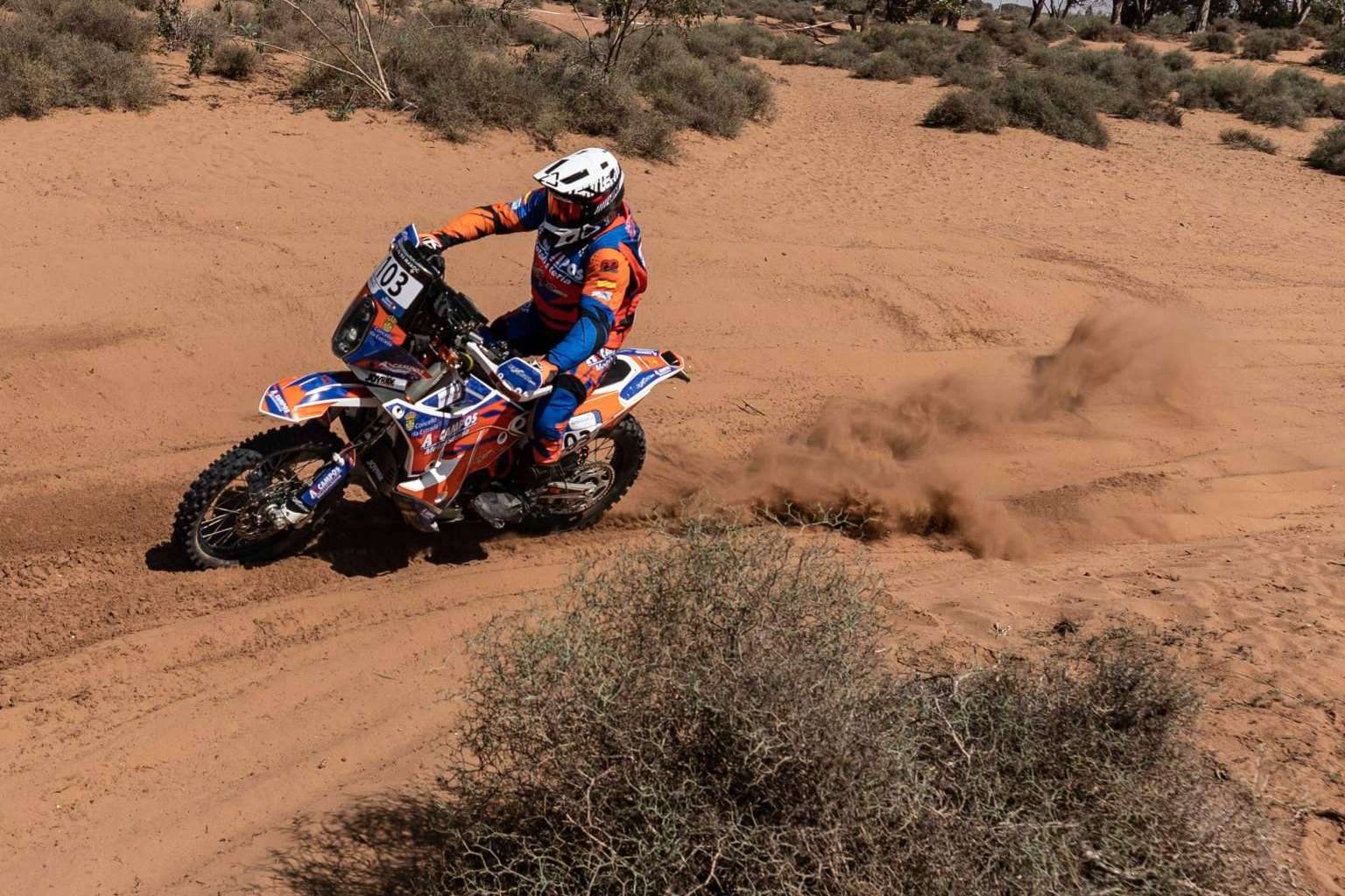 Adhesivos personalizados para motos off road