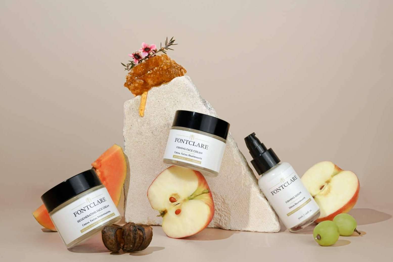 Fontclare presenta el Pack Total Effect, productos con miel de Manuka para mejorar la salud de la piel