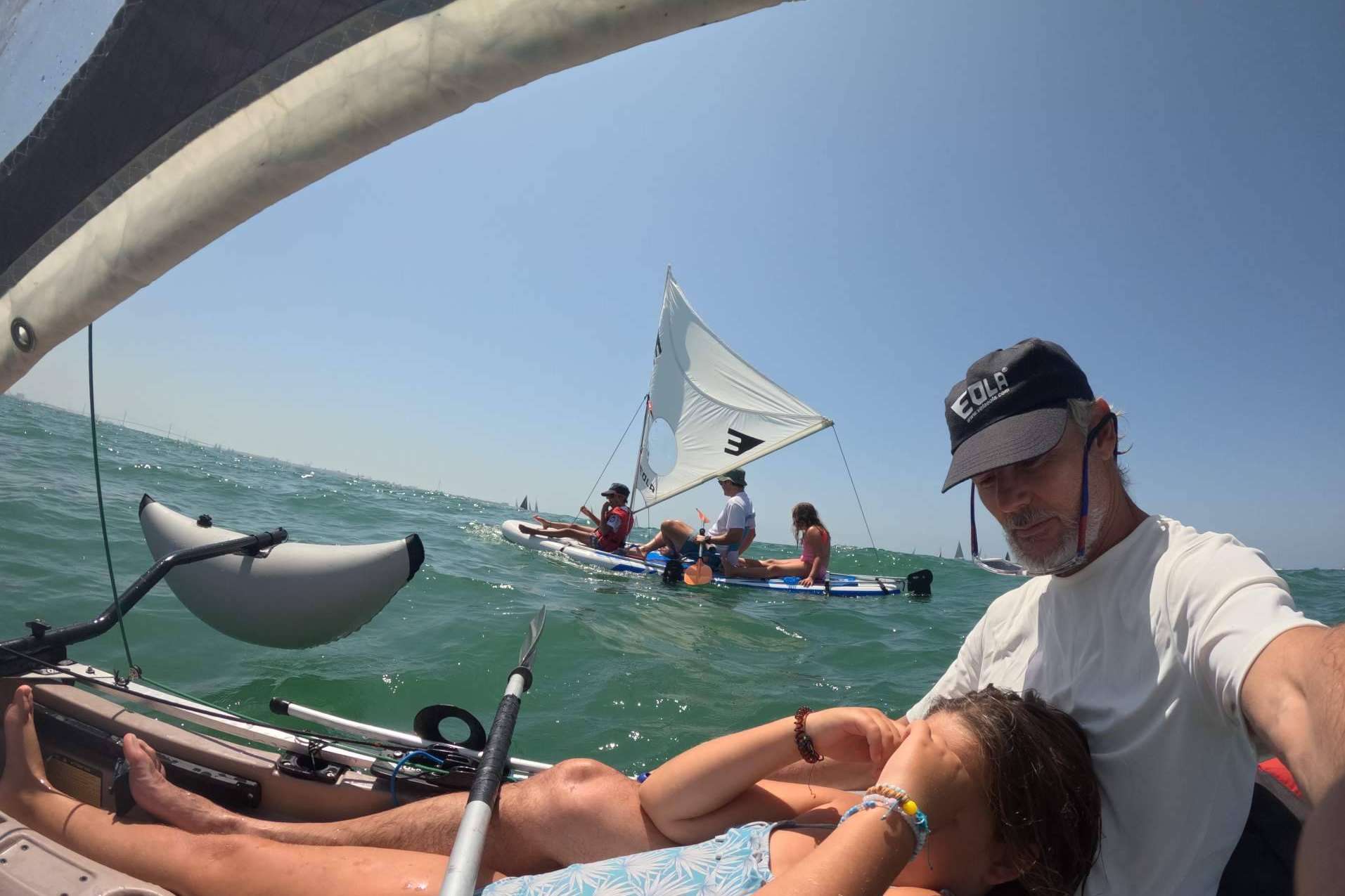 Algunas diferencias entre windpaddle y windkayak, por EOLA
