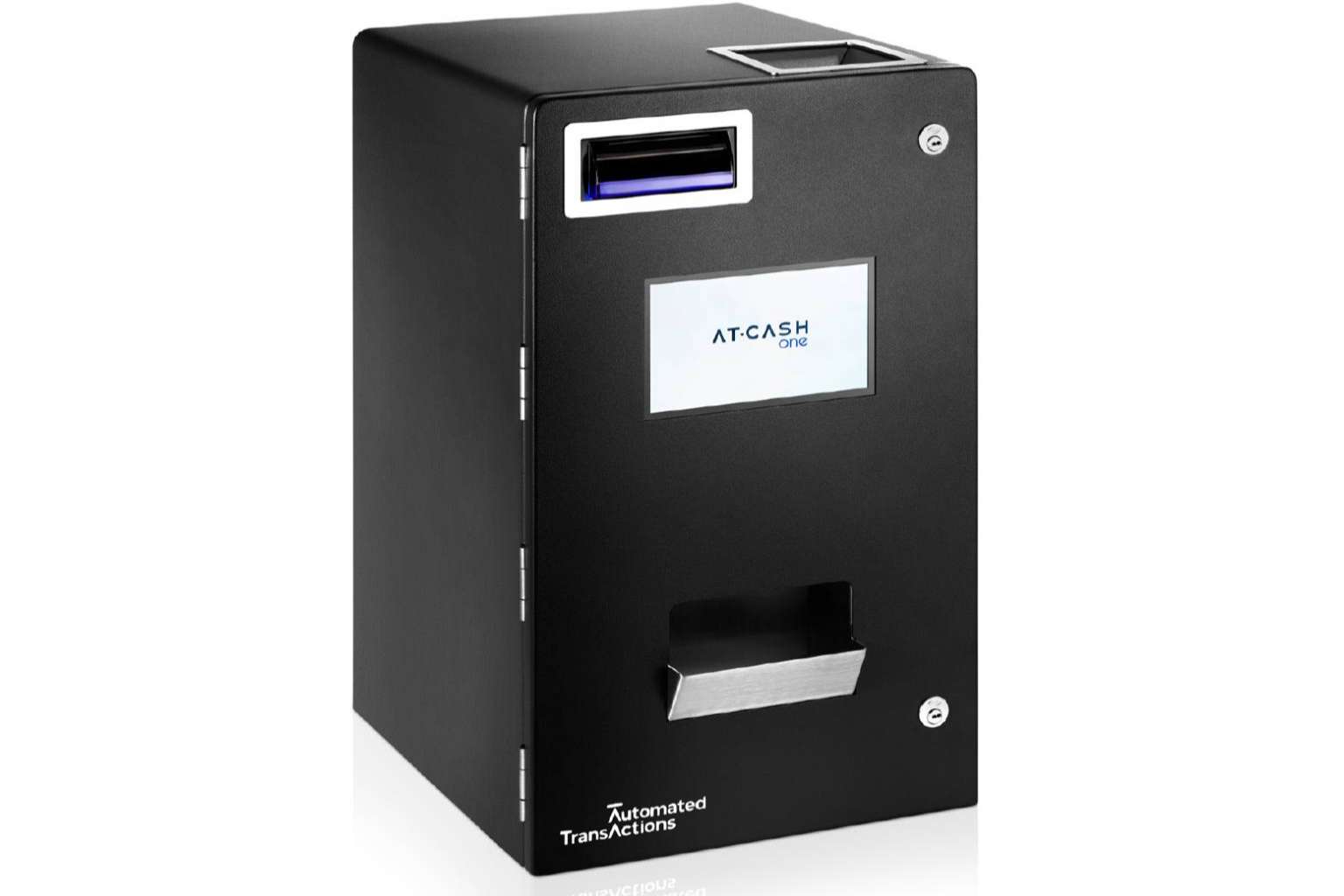 AT-CASH ONE ofrece una máquina de autocobro inteligente para optimizar la gestión del dinero en efectivo