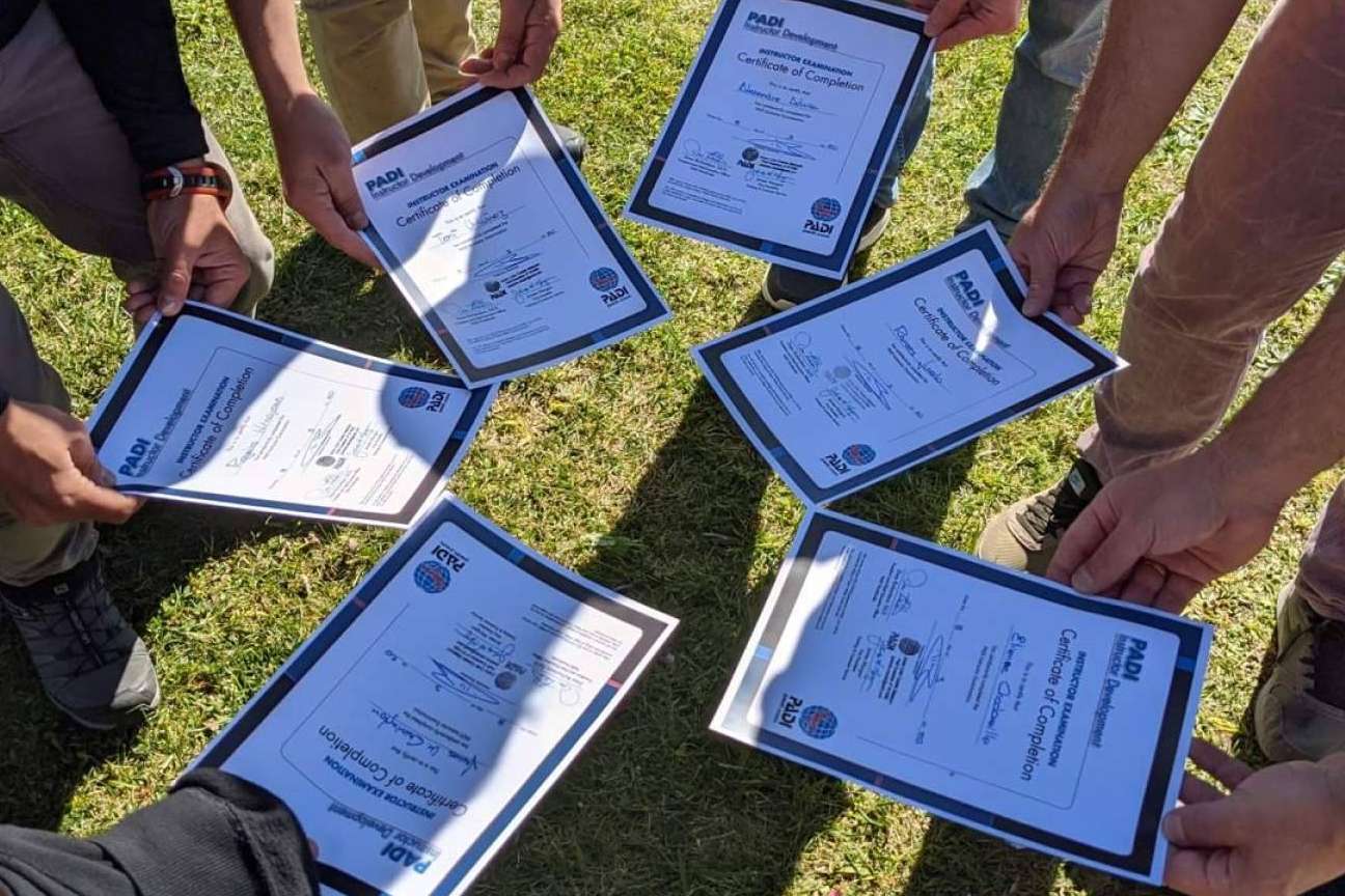 Formarse como Open Water Scuba Instructors (OWSI) con academia Miguel Coll