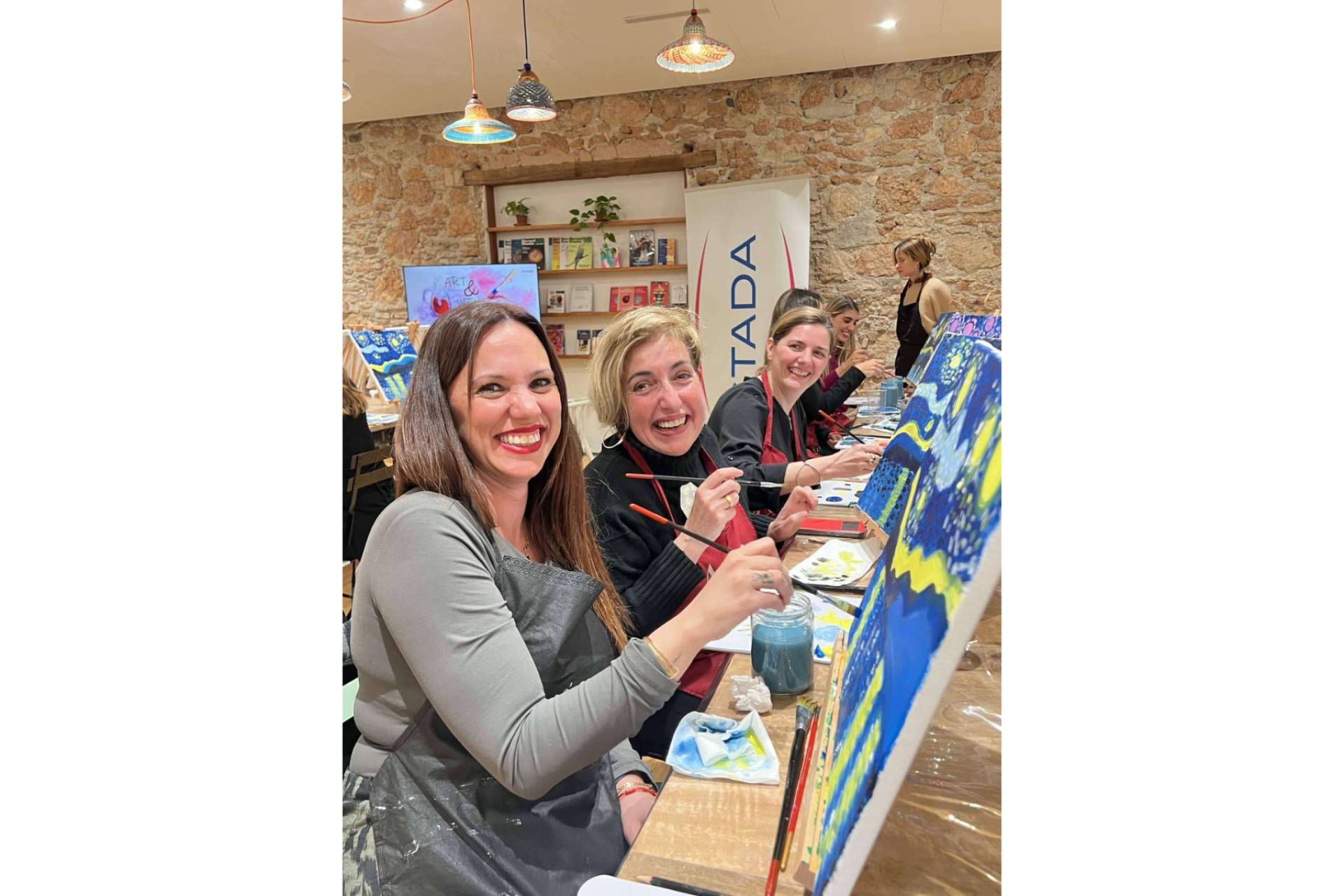 Vivir experiencias únicas con amigos gracias a Art&Wine