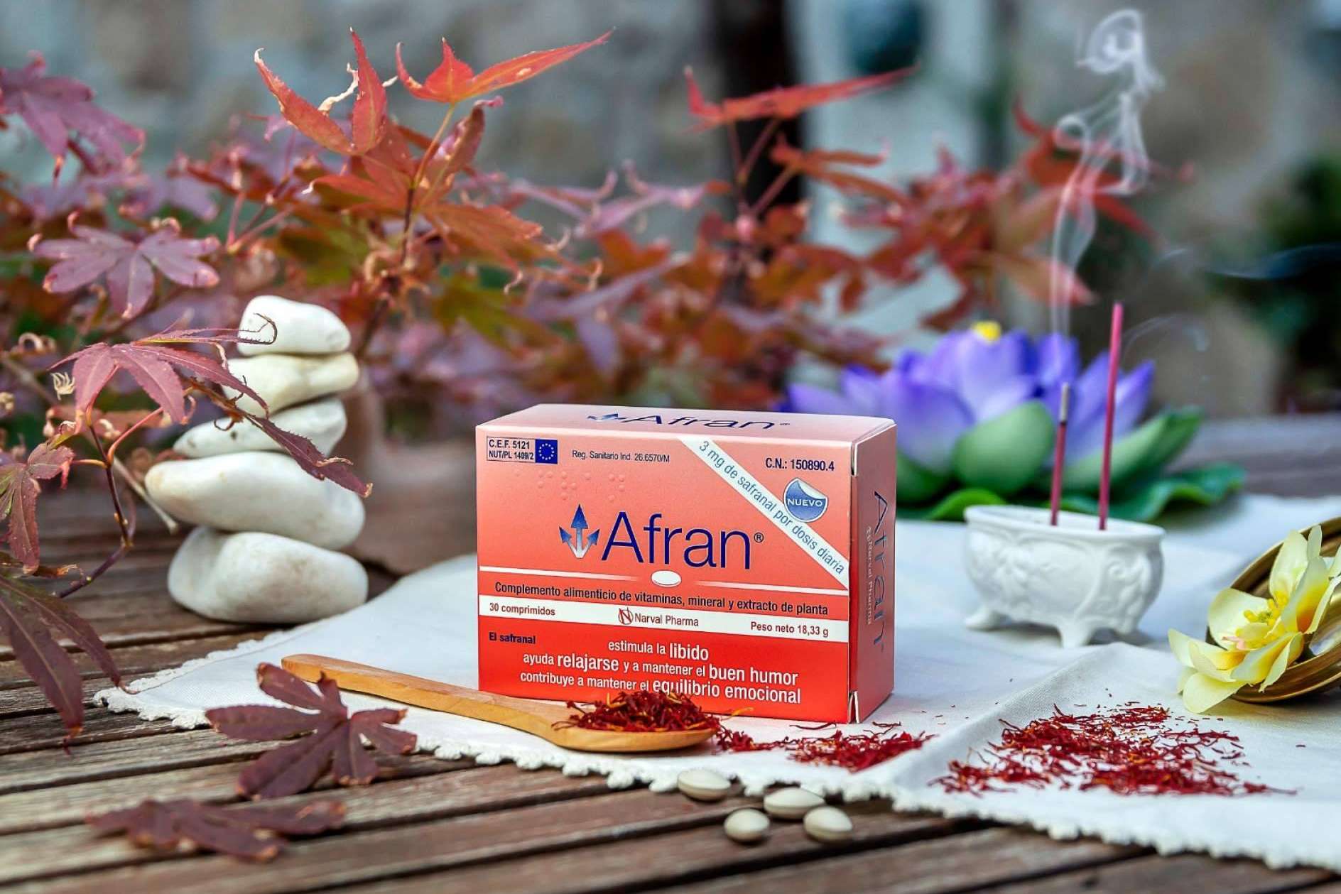 Afran; el complemento alimenticio de Narval Pharma para lograr el equilibrio emocional sin medicamentos
