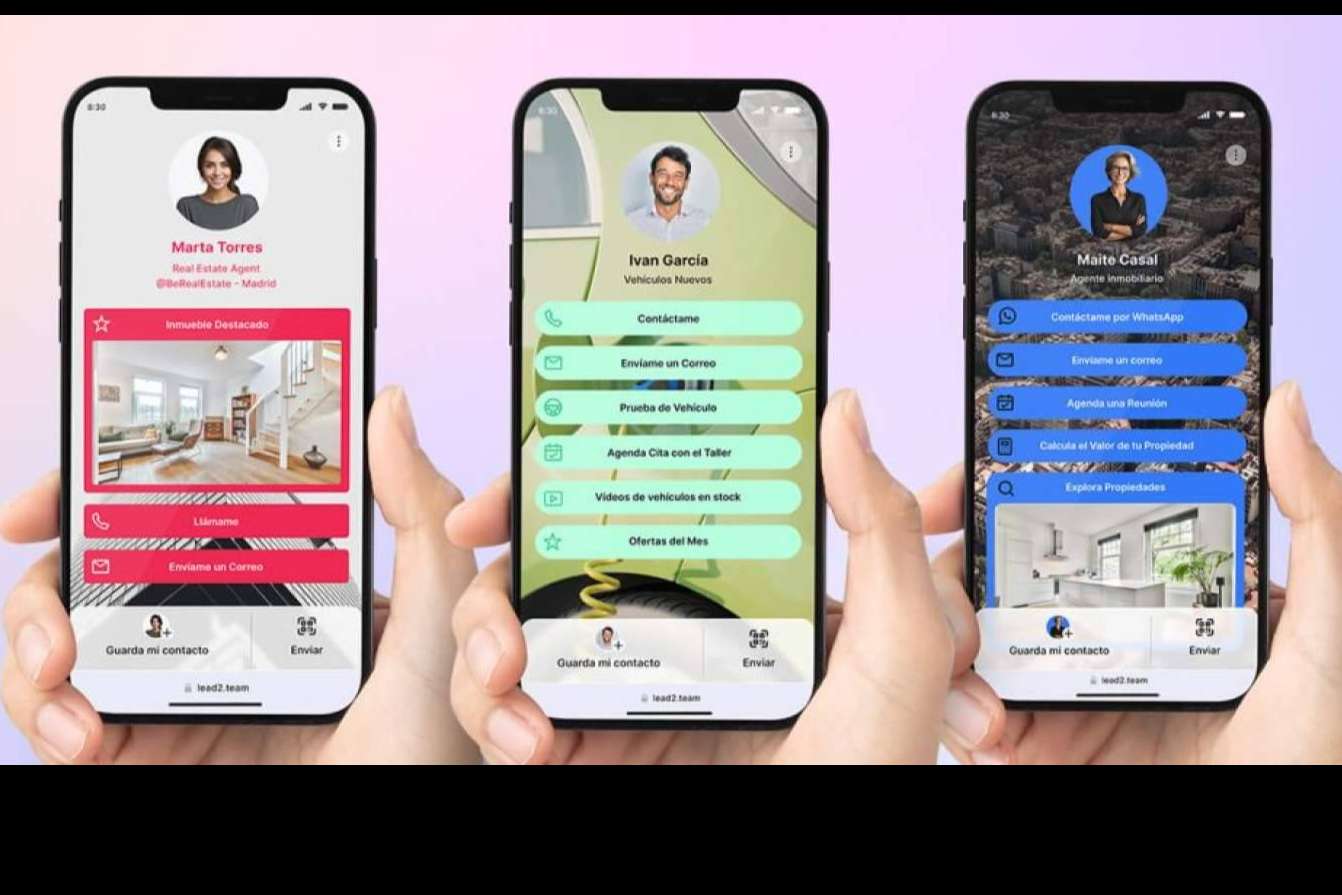 Lead2Team, la tarjeta de presentación digital para conseguir más reseñas y más leads