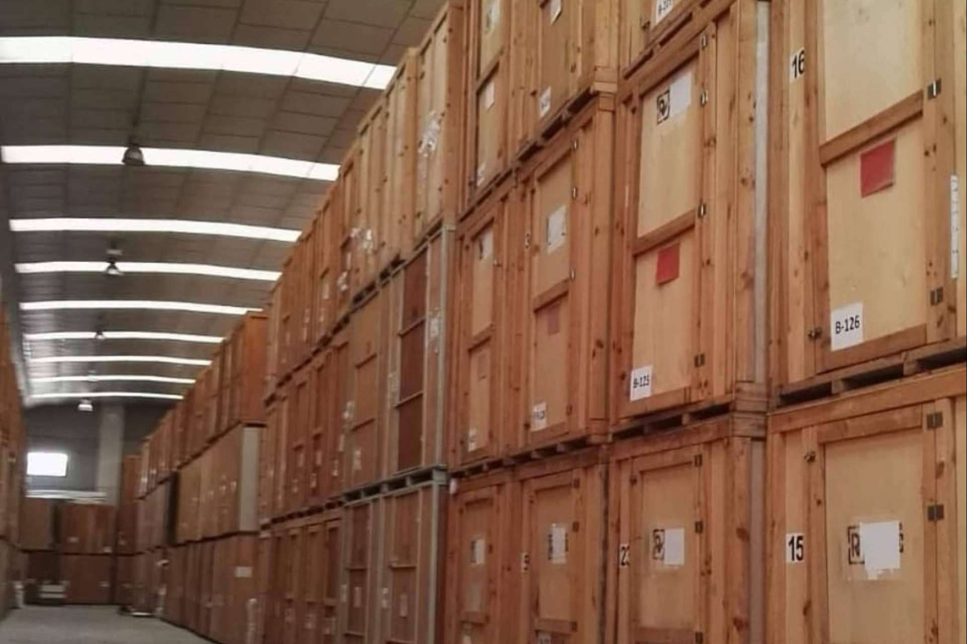 Mudanzas Crespo ofrece un servicio de guardamuebles por reforma en un almacén propio