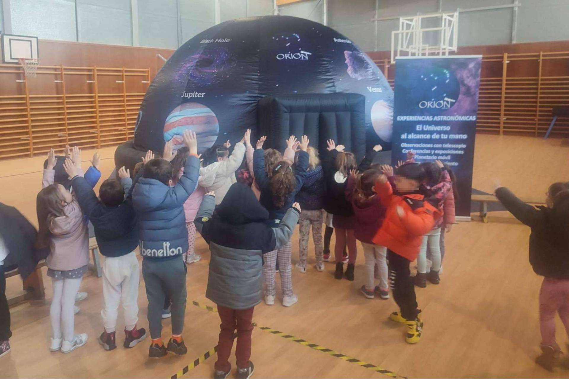 Orión Madrid Astroturismo desarrolla actividades de divulgación astronómica en centros educativos