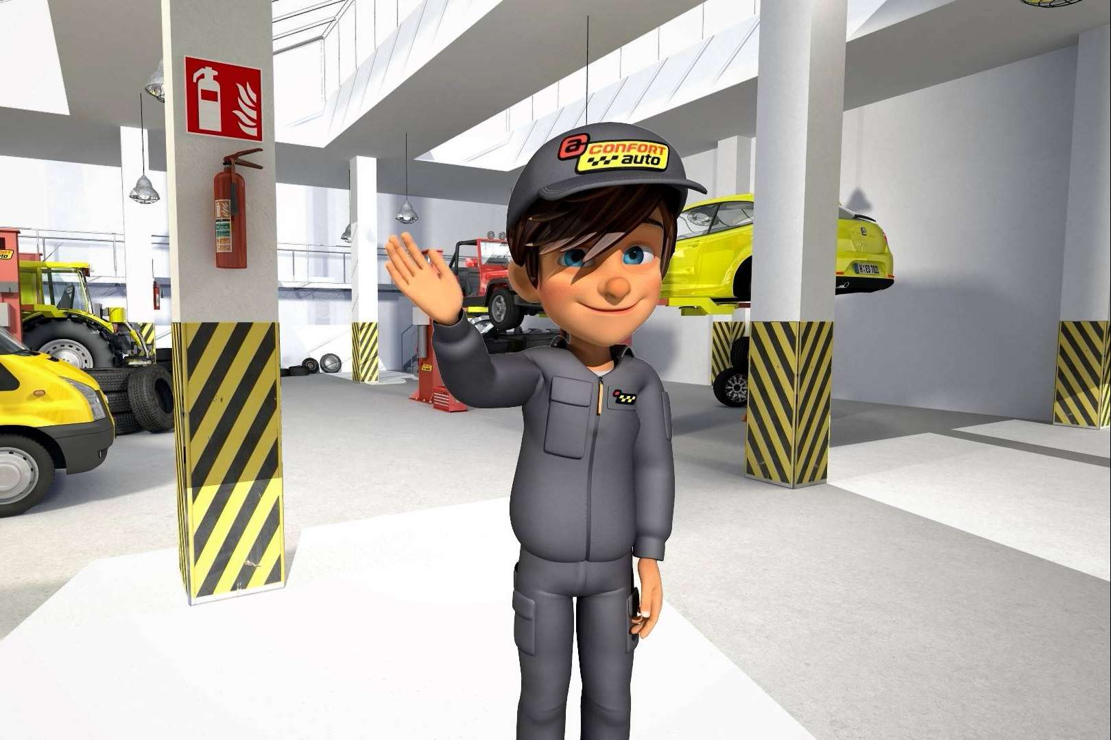 Confortauto anuncia el rediseño de Nico, su entrañable personaje que refleja los valores renovados de la marca