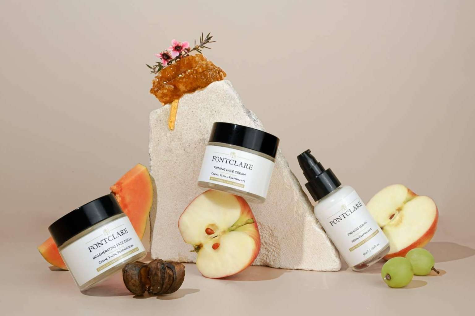 Beneficios de los ingredientes naturales en la industria cosmética de la mano de Fontclare