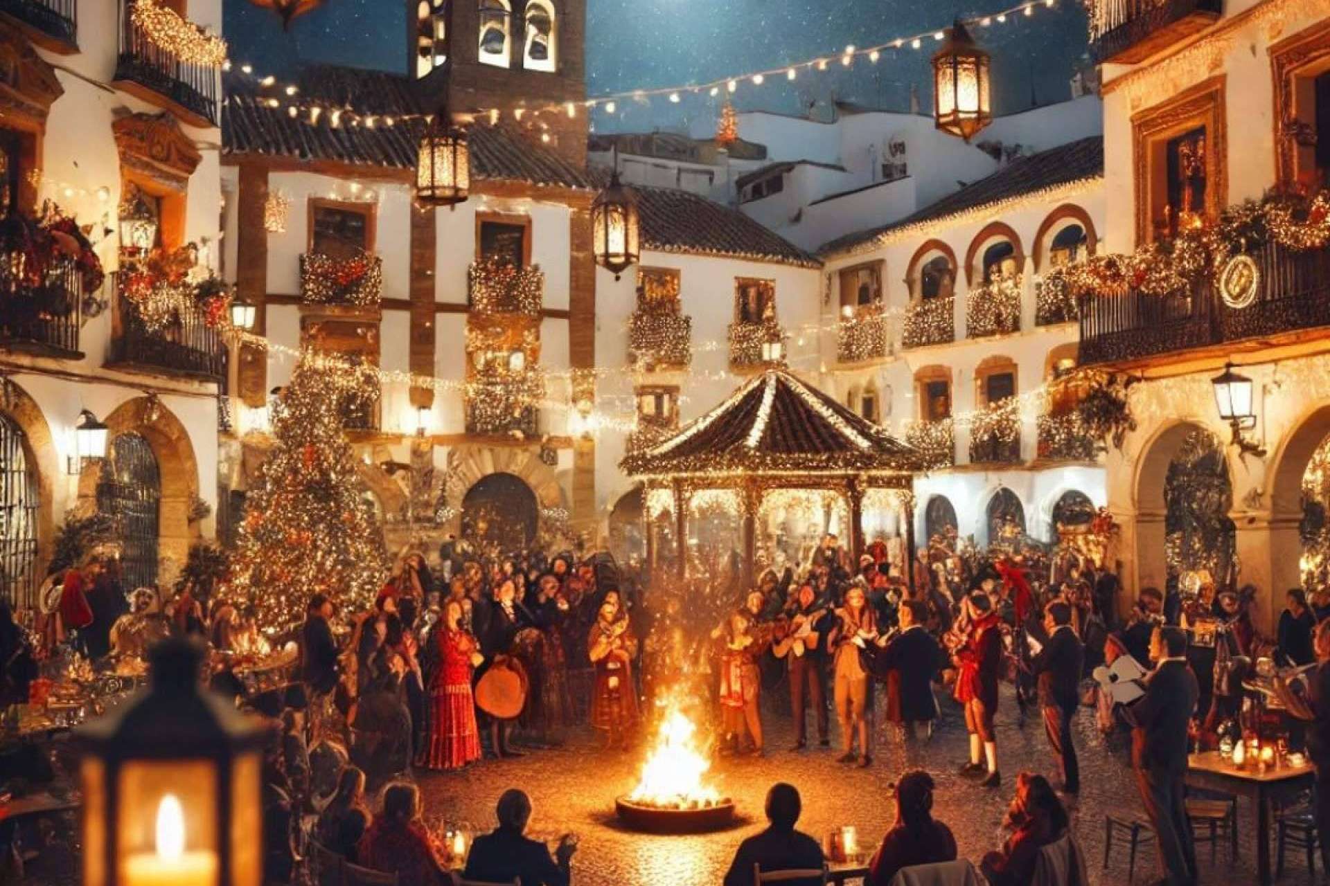 Aprendeguitarra.es une Flamenco y Navidad en una Zambomba Jerezana en directo