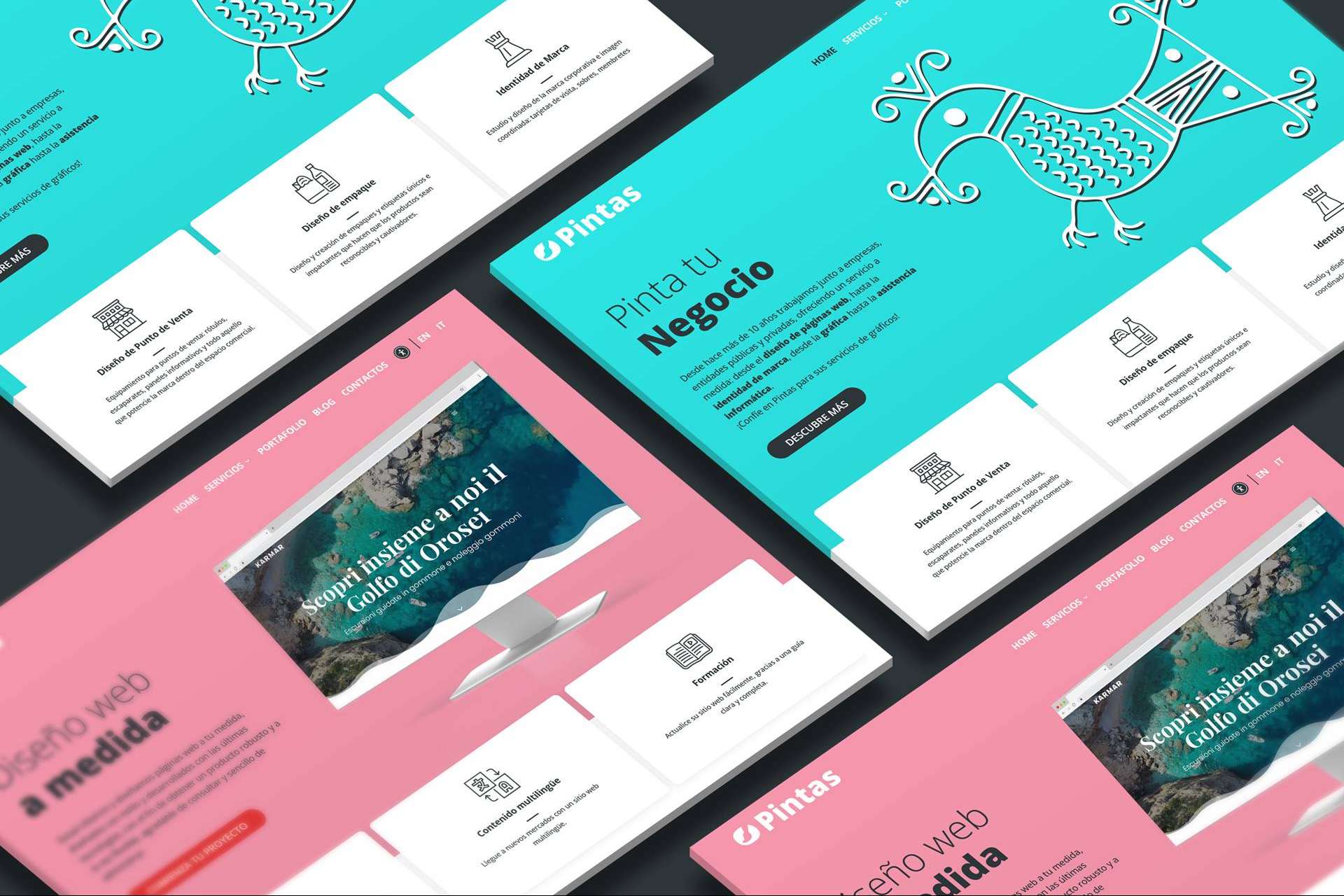 Diseño web profesional con Pintas, opciones y costes adaptados a cada negocio