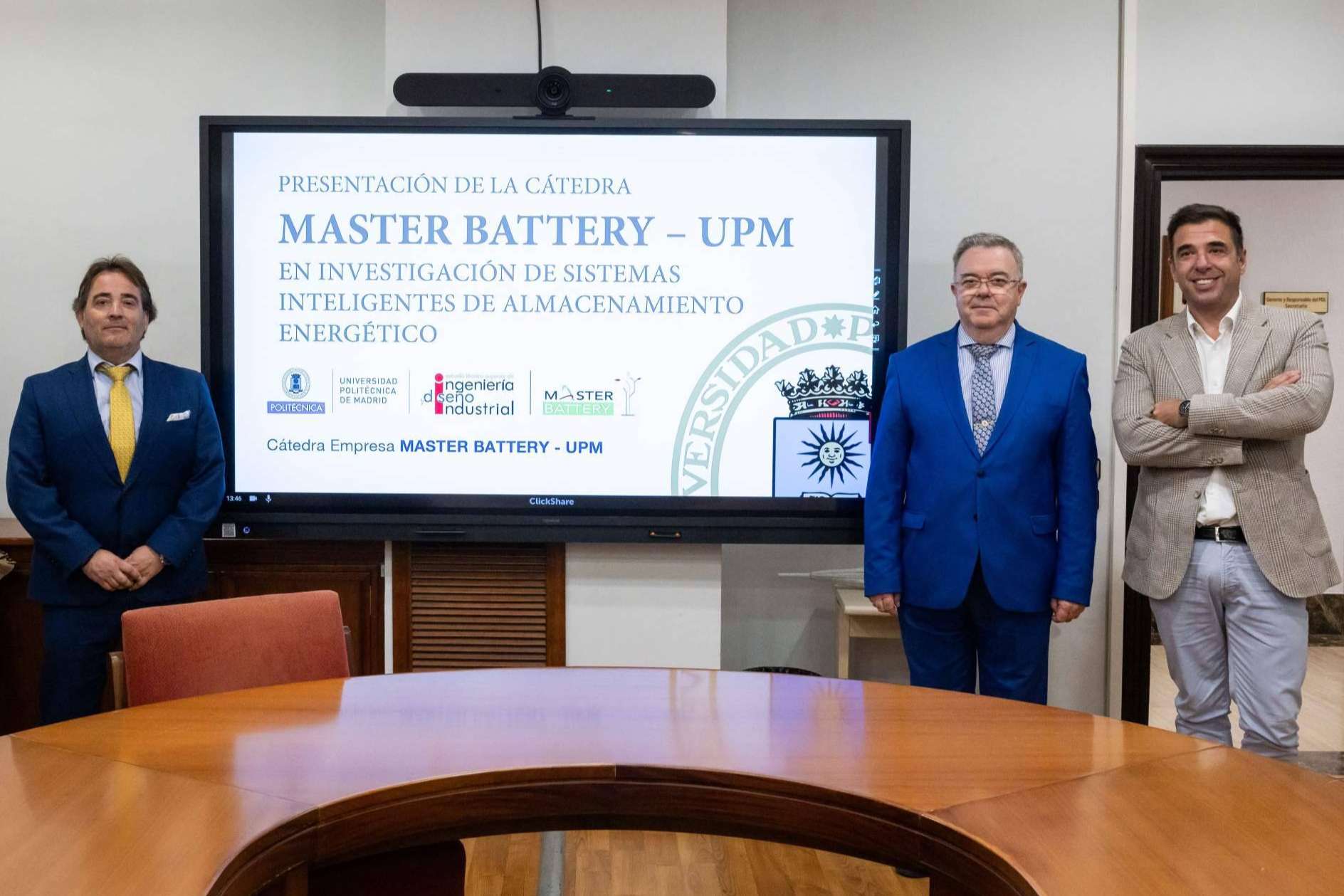 La Cátedra Master Battery-UPM impulsará el desarrollo tecnológico en almacenamiento energético