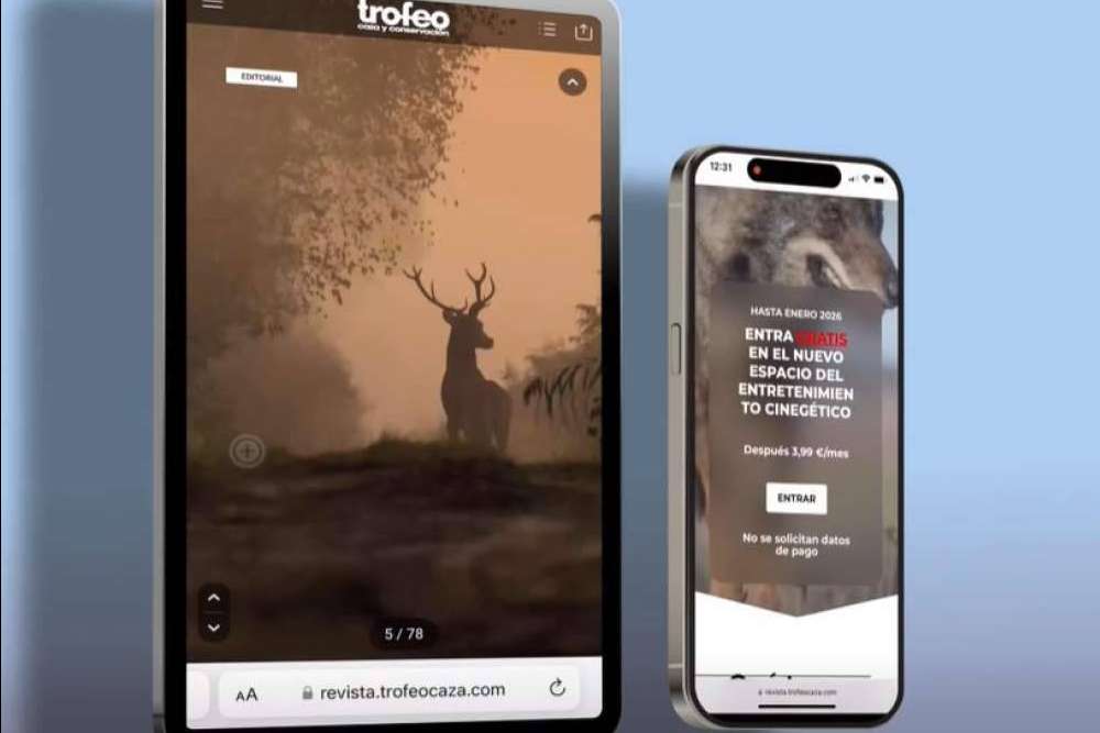 La plataforma digital que transforma el acceso a la información y el entretenimiento cinegético