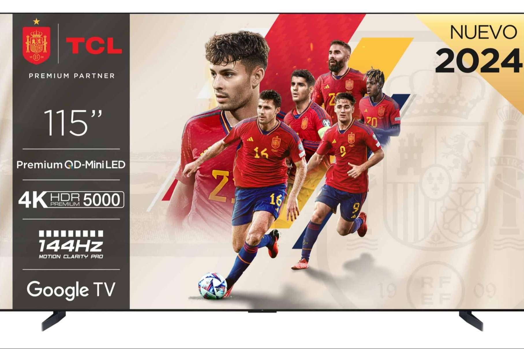 Un descuento a lo grande en todos los sentidos; ¡Ahorra hasta 8.000€ en la impresionante TCL 115X955 MAX de 115 pulgadas!