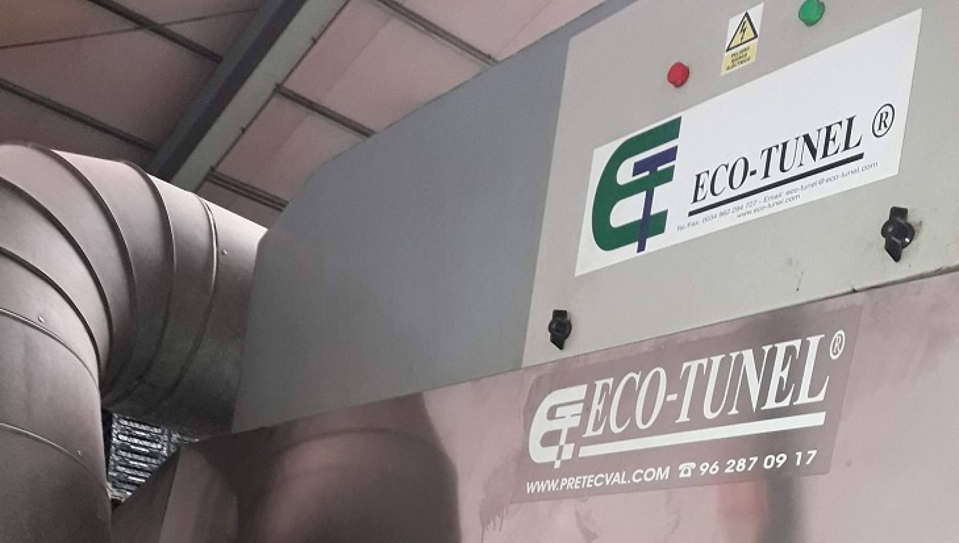 ET ECO-TÚNEL®, presecado en frío eficiente y sostenible